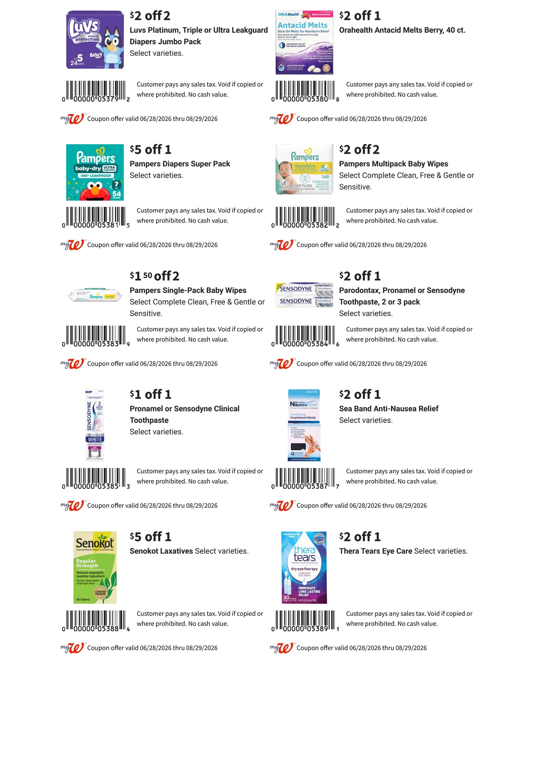 Walgreens August Savings Book Weekly Ad August 2 - 29, 2026