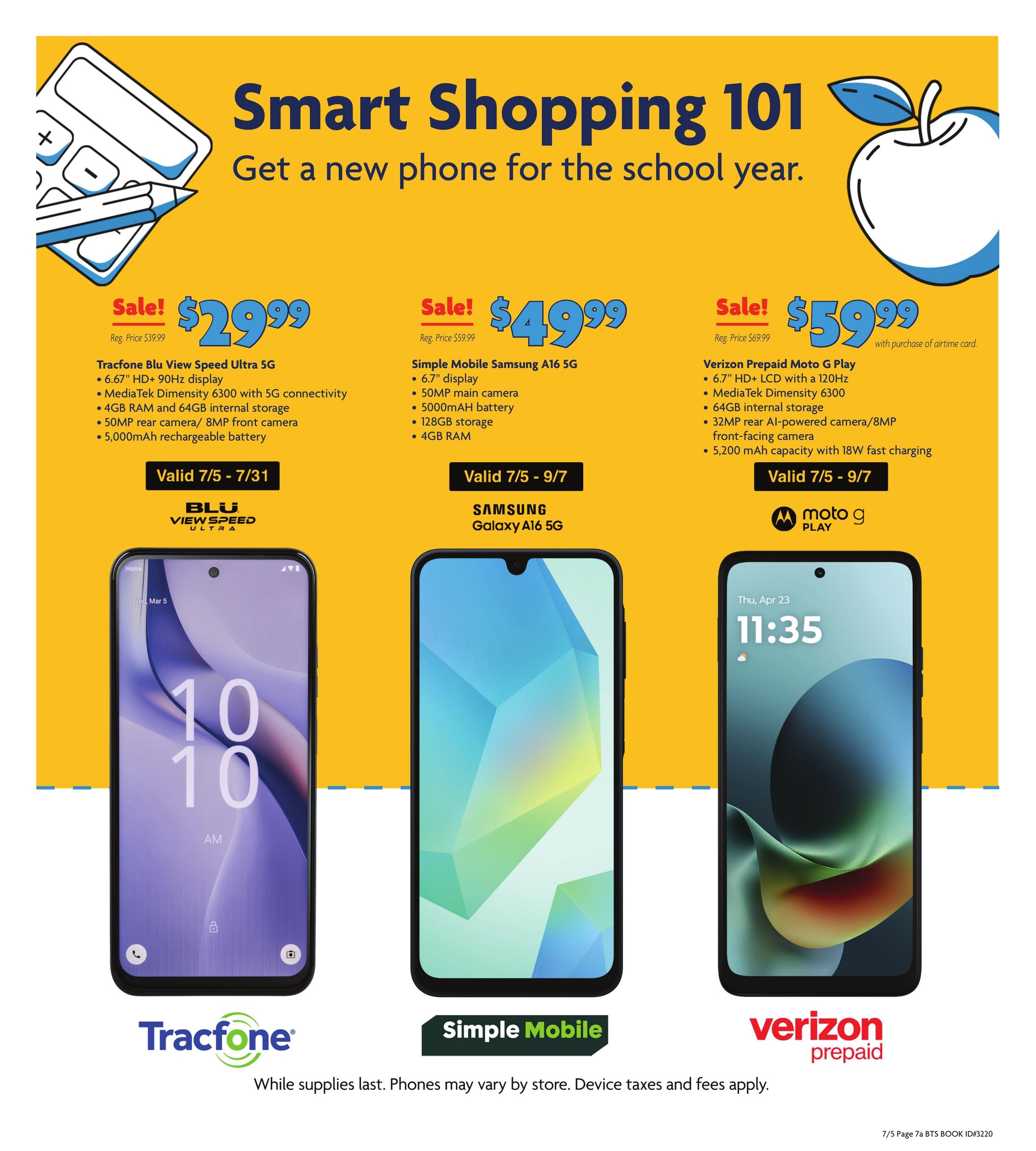 Family Dollar Back to School Book Weekly Ad July 5 - September 7, 2026