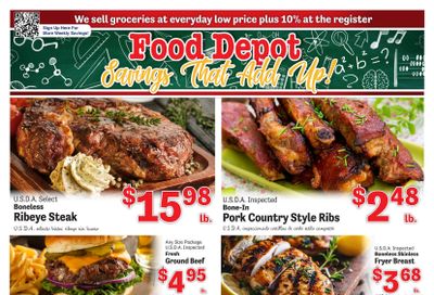 Food Depot Weekly Ad August 3 - 9, 2026