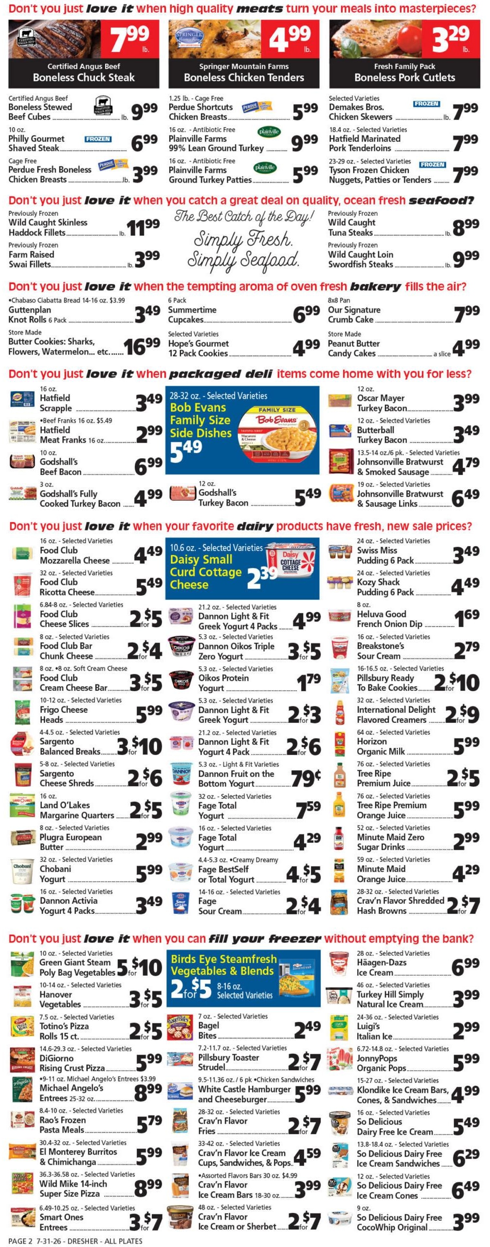 George's Market Weekly Ad July 31 - August 6, 2026
