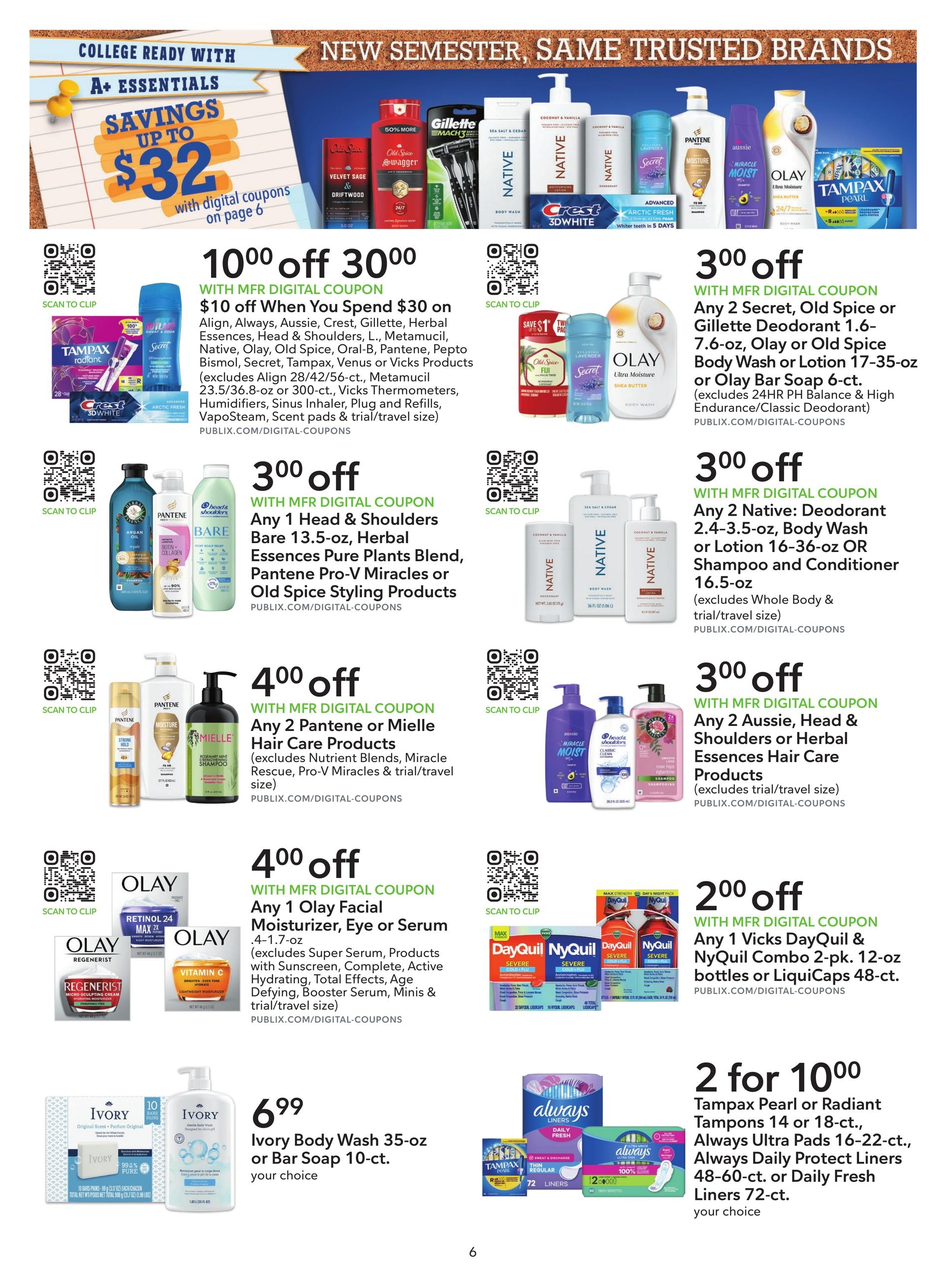 Publix Extra Savings Weekly Ad July 29 - August 11, 2026