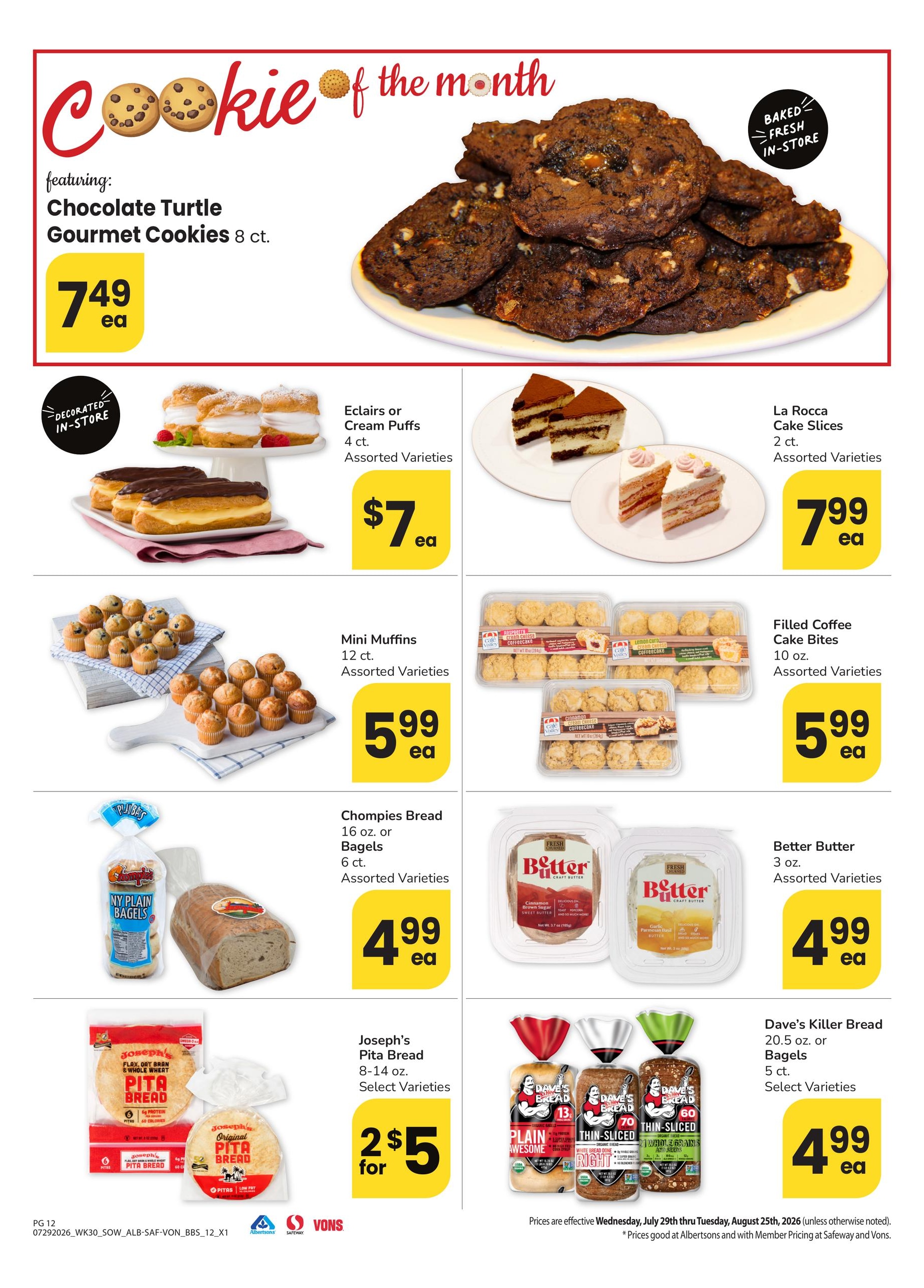 Safeway (AZ, NM, NV) Big Book of Savings Weekly Ad July 29 - August 25, 2026