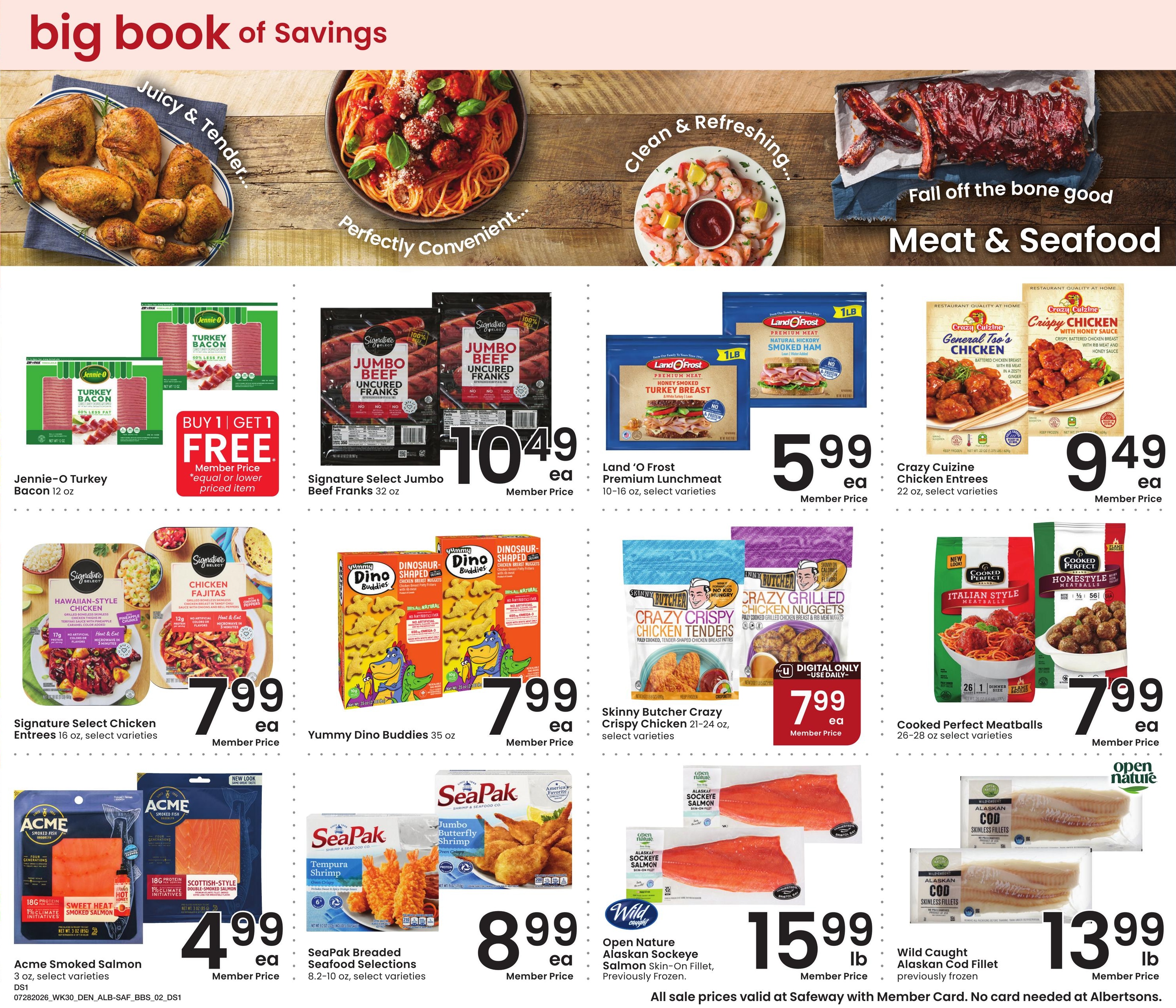 Safeway (CO, NE, SD, WY) Big Book of Savings Weekly Ad July 28 - August 24, 2026