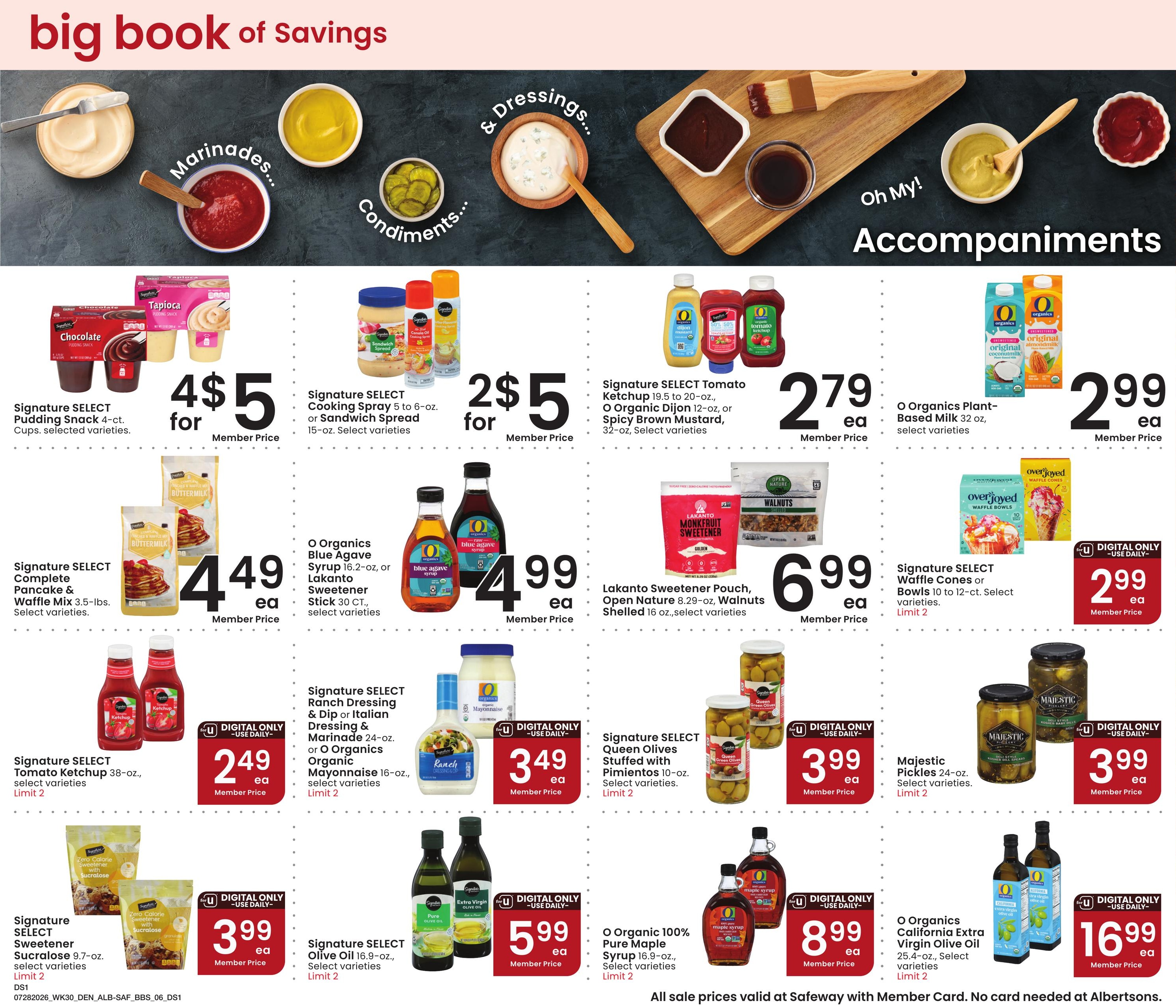 Safeway (CO, NE, SD, WY) Big Book of Savings Weekly Ad July 28 - August 24, 2026