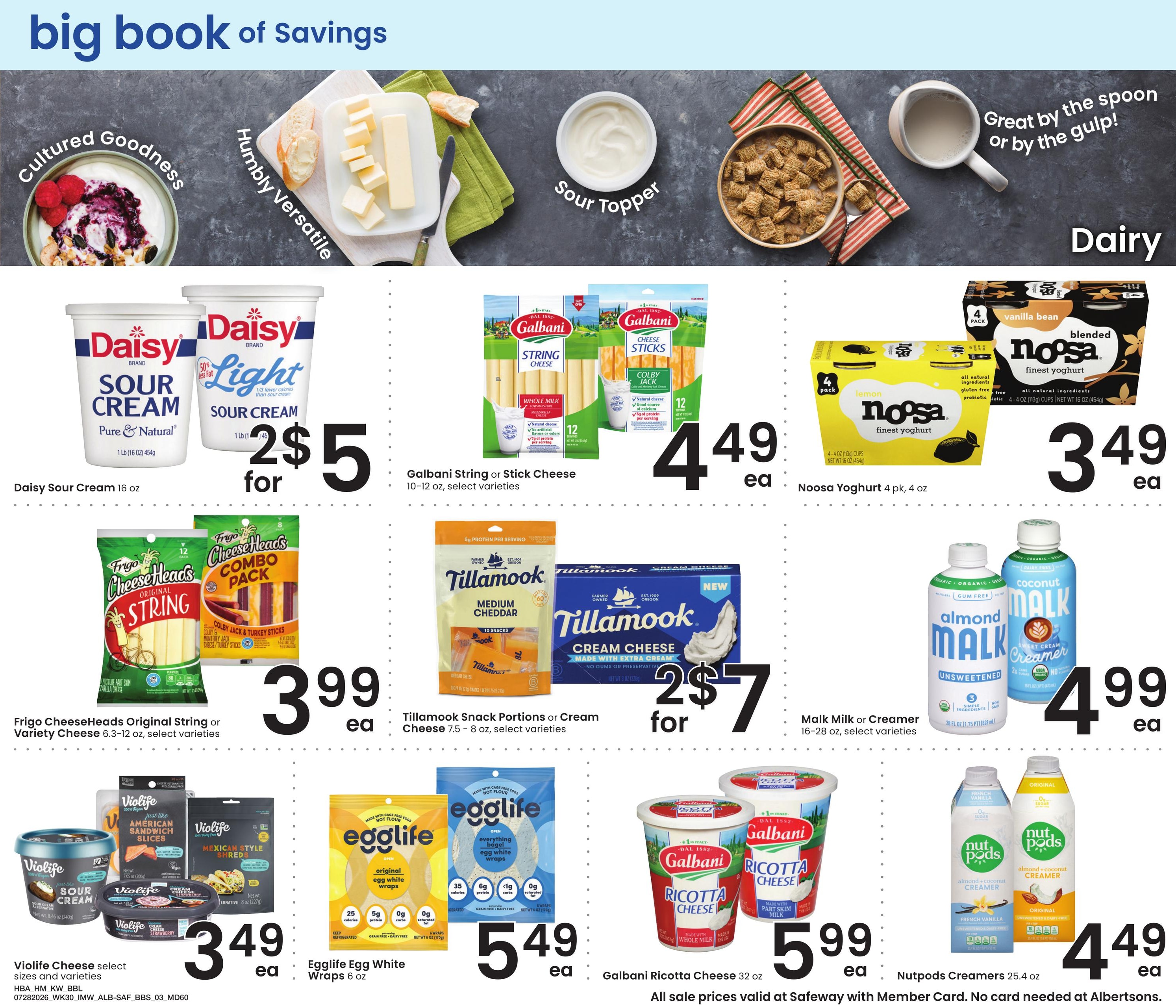 Safeway (MT) Big Book of Savings Weekly Ad July 28 - August 24, 2026