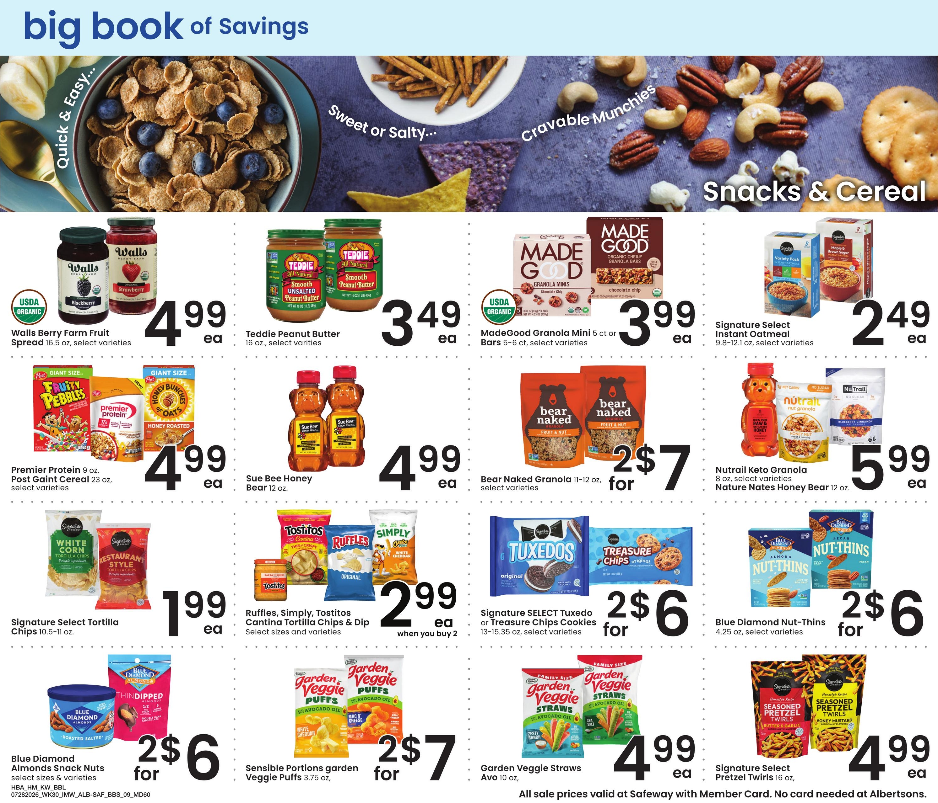 Safeway (MT) Big Book of Savings Weekly Ad July 28 - August 24, 2026
