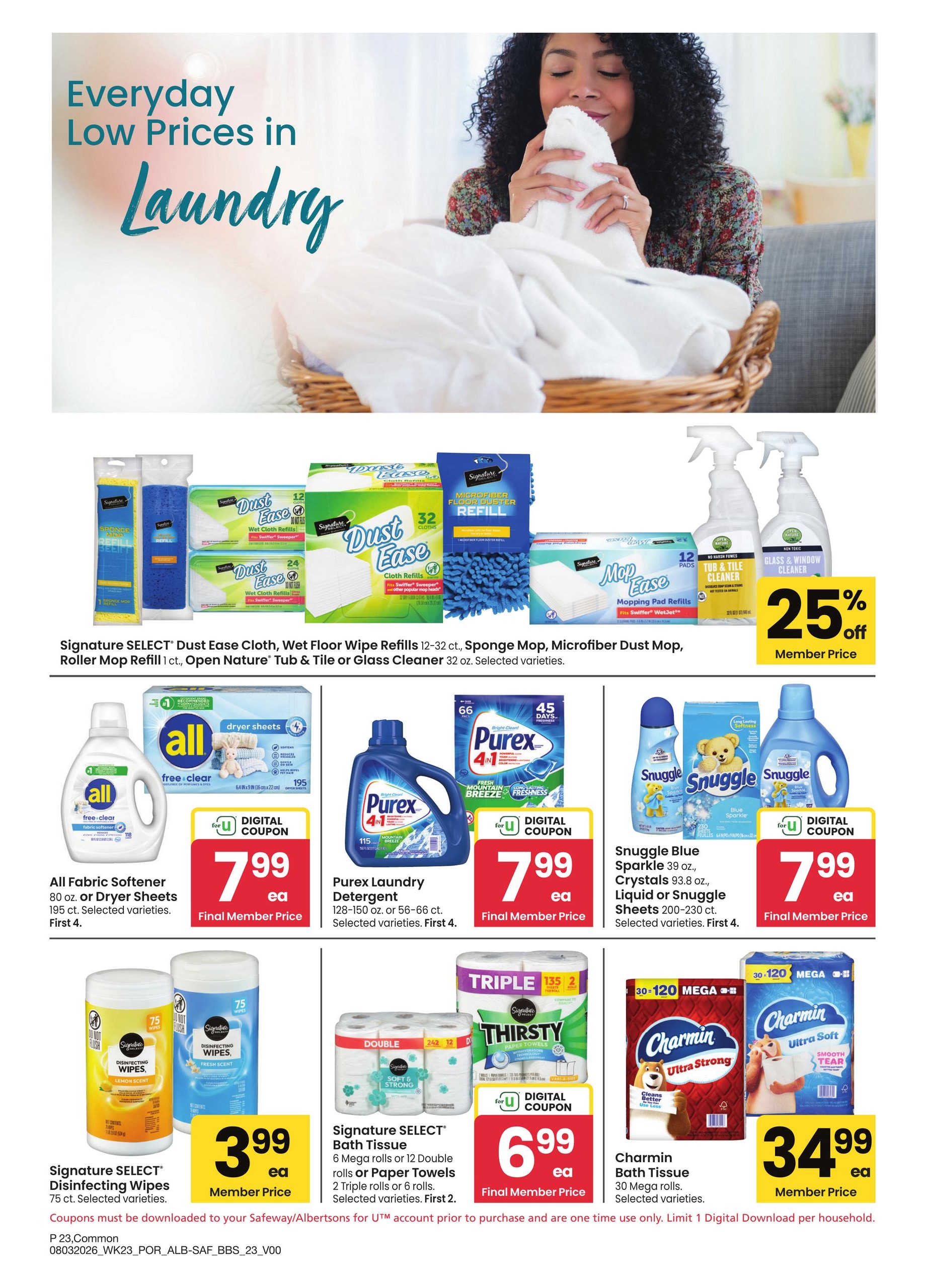 Safeway (OR, WA) Big Book of Savings Weekly Ad August 3 - 30, 2026