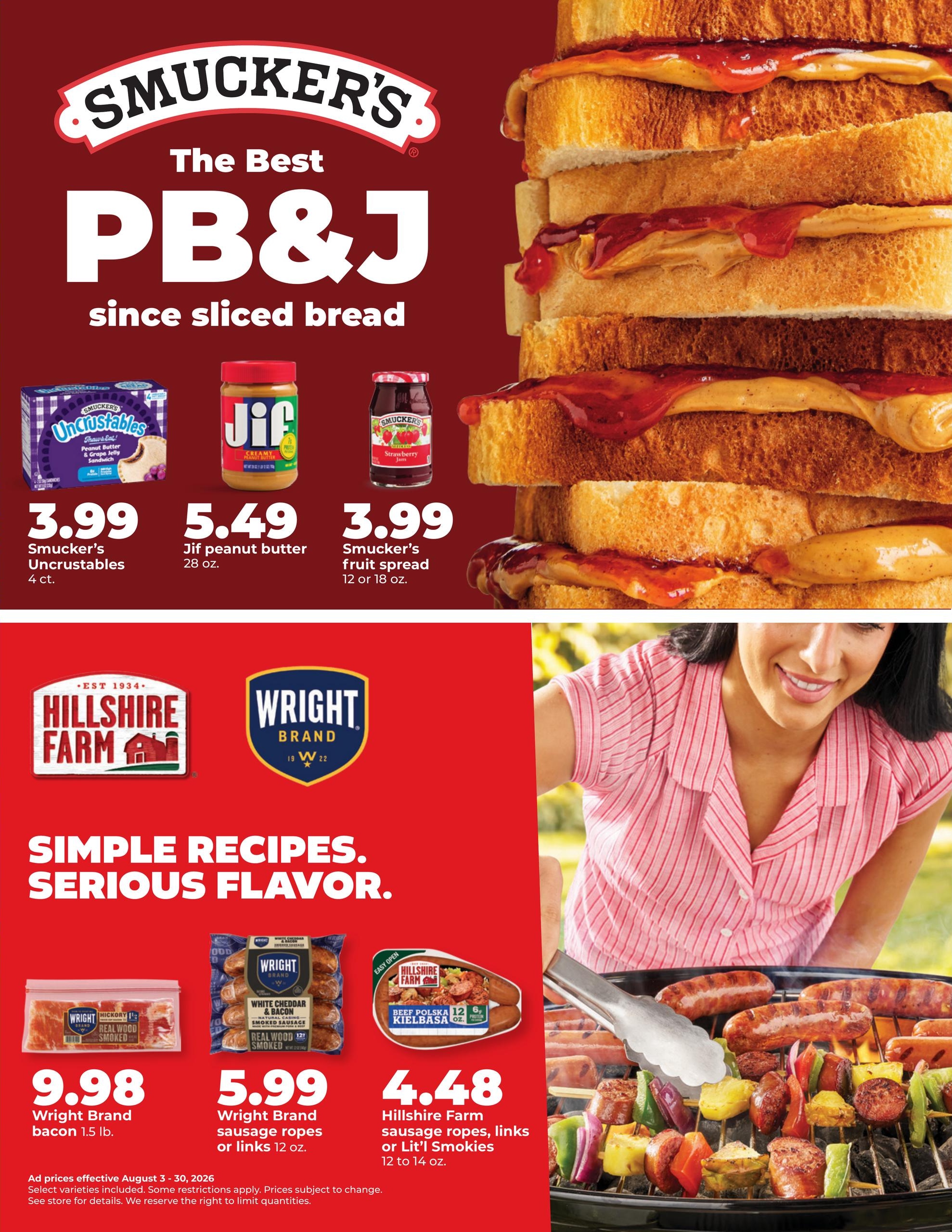 Hy-Vee (IA, IL, KS, MN, MO, NE, SD) Weekly Ad August 3 - 30, 2026