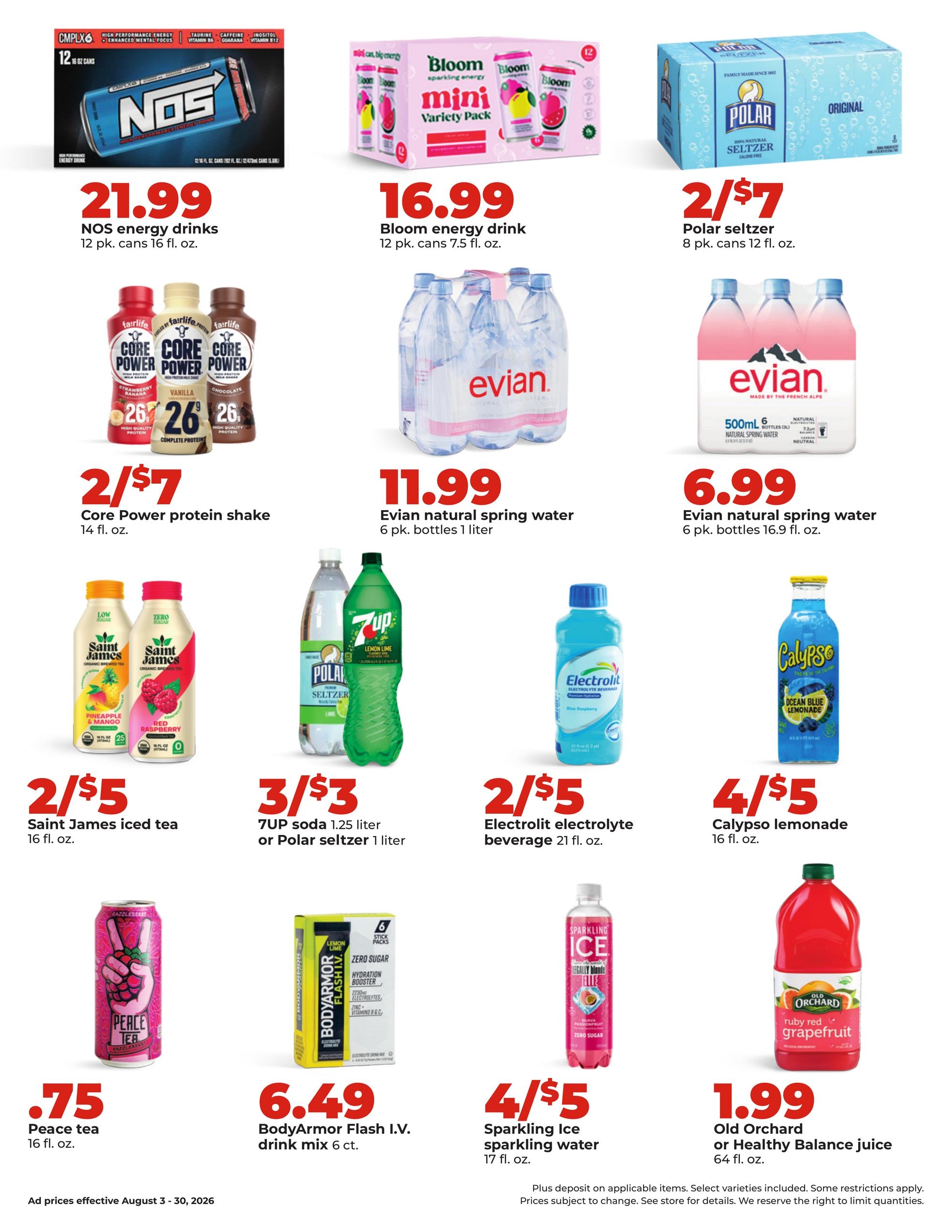 Hy-Vee (IA, IL, KS, MN, MO, NE, SD) Weekly Ad August 3 - 30, 2026