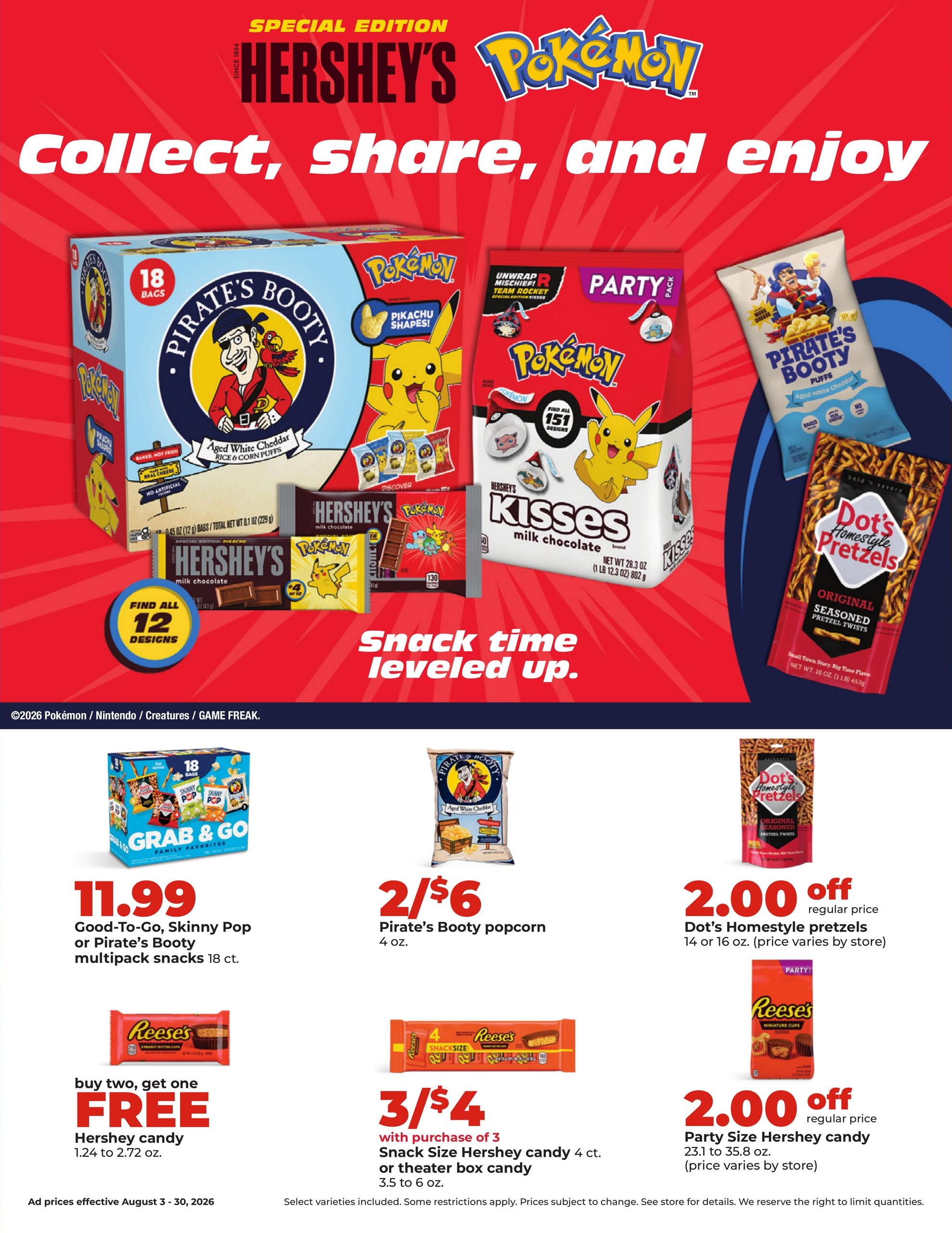 Hy-Vee (IA, IL, KS, MN, MO, NE, SD) Weekly Ad August 3 - 30, 2026