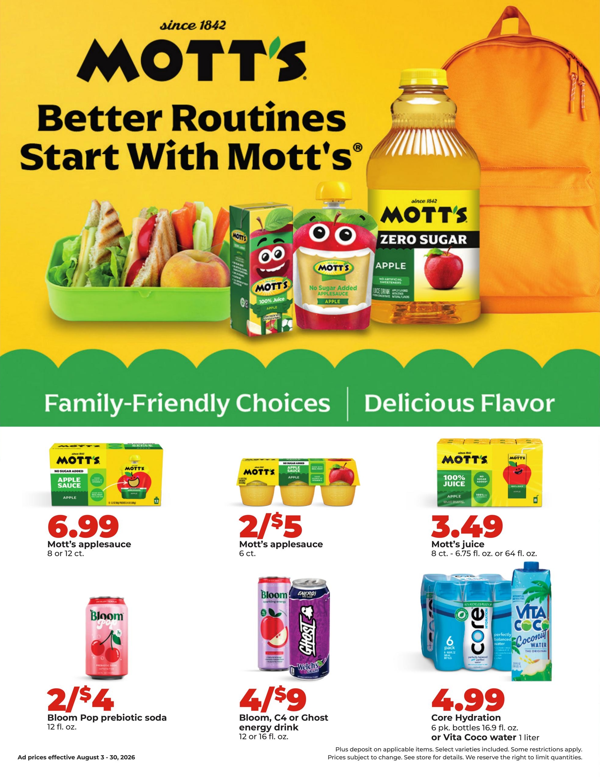 Hy-Vee (IA, IL, KS, MN, MO, NE, SD) Weekly Ad August 3 - 30, 2026