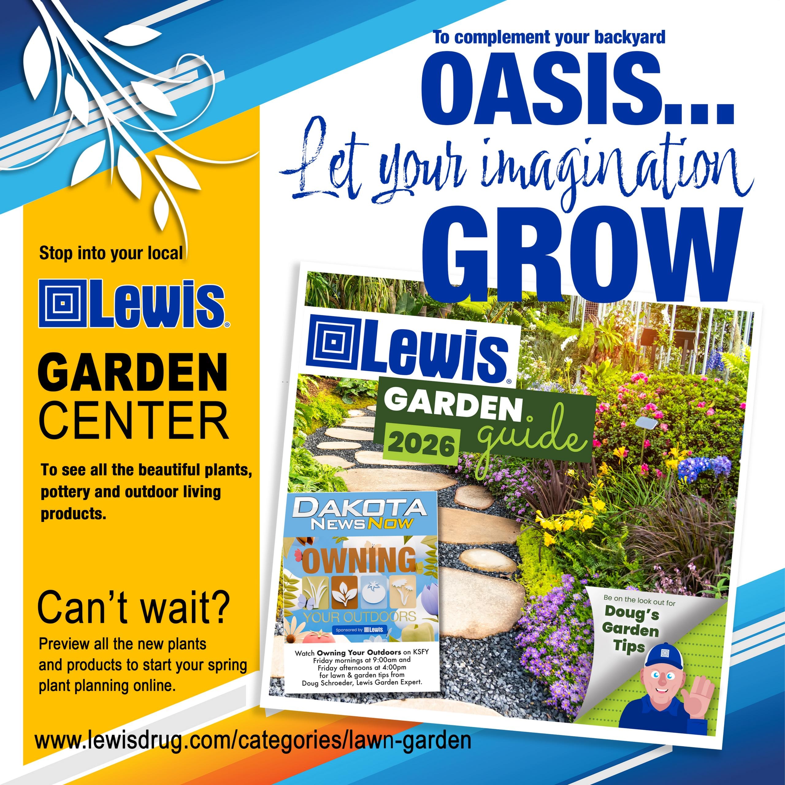 Lewis Drug Outdoor Living Guide Weekly Ad March 2 - August 30, 2026