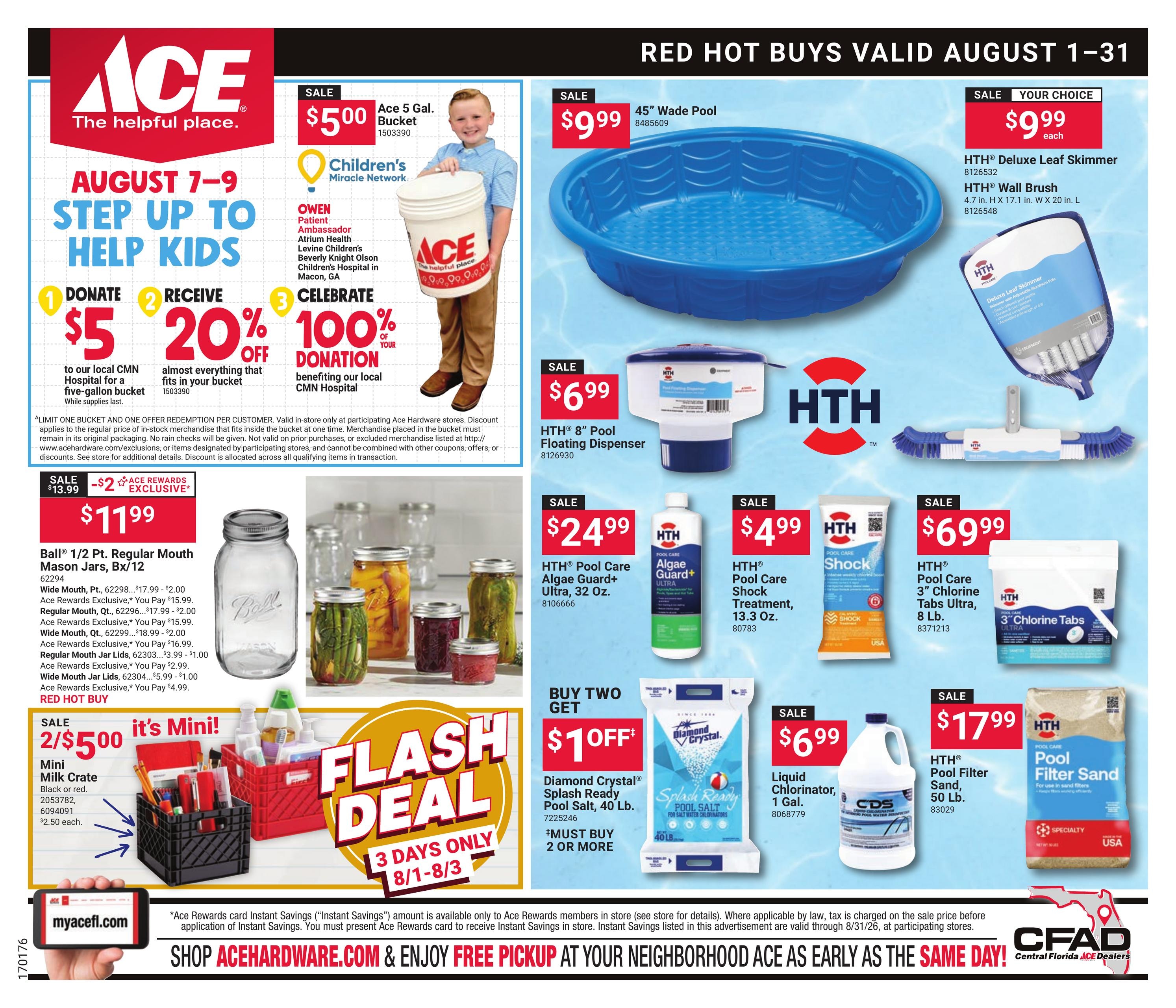 Ace Hardware (FL) Weekly Ad August 1 - 31, 2026