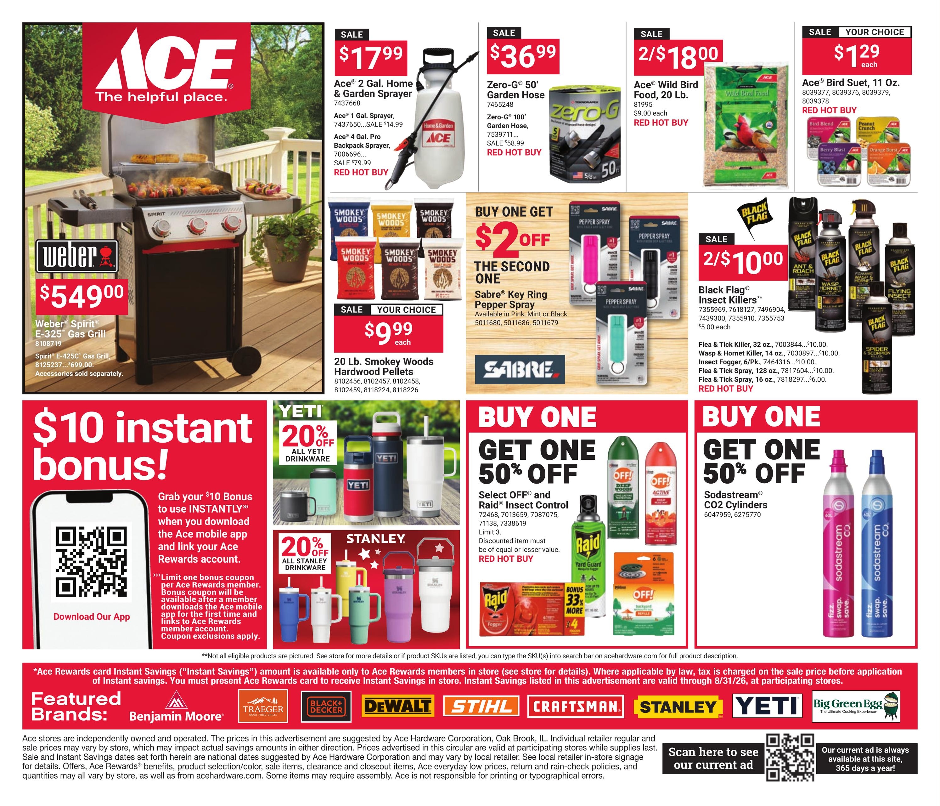 Ace Hardware (FL) Weekly Ad August 1 - 31, 2026