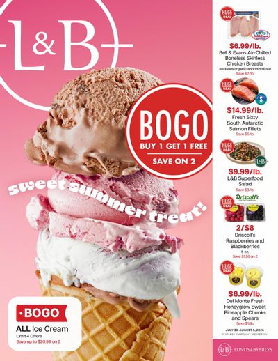 Lunds & Byerlys Weekly Ad July 30 - August 5, 2026