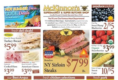 McKinnon's Supermarkets (Cambridge–Lynn Area, MA–ME) Weekly Ad July 31 - August 6, 2026