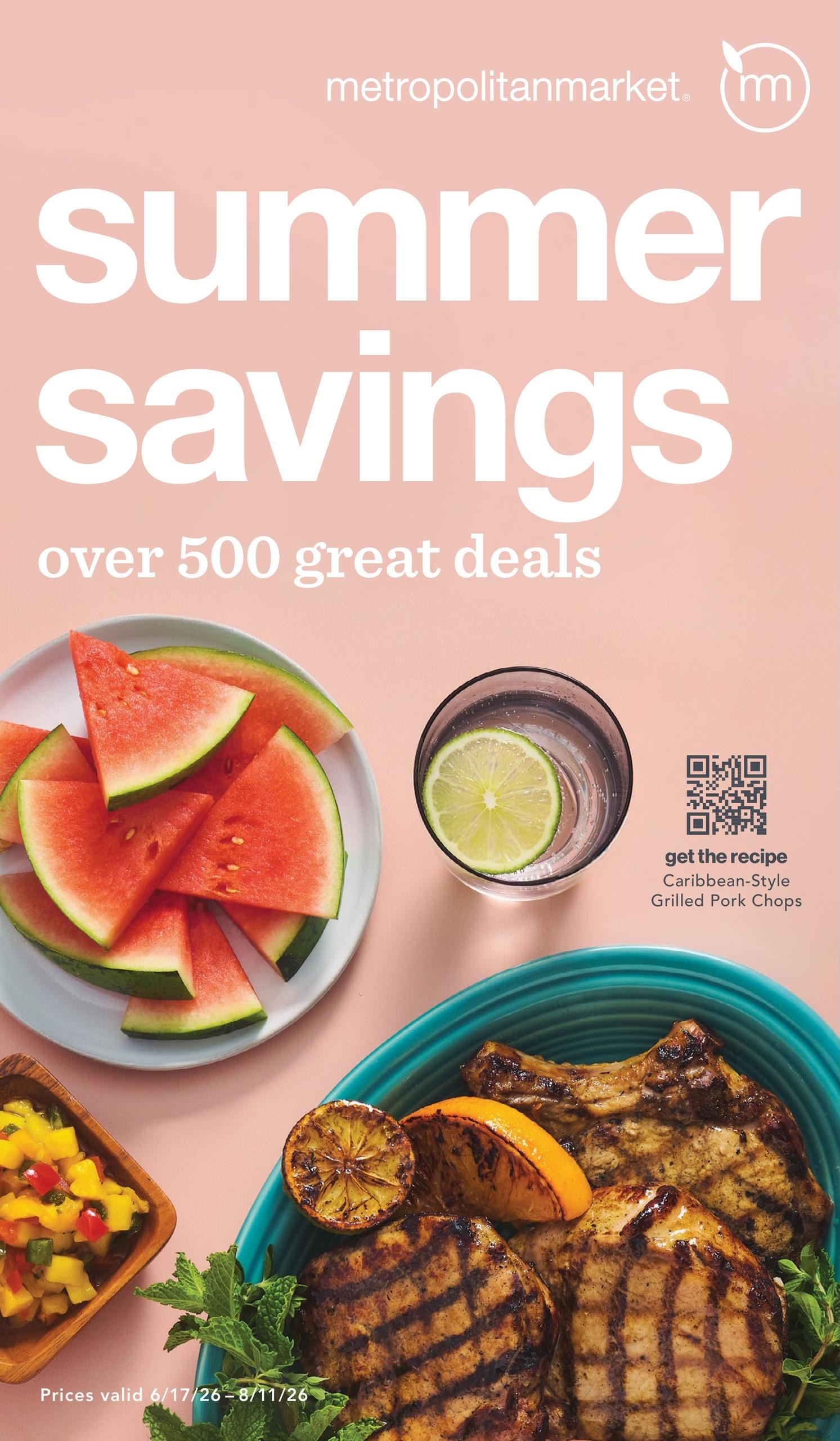 Metropolitan Market Weekly Ad June 17 - August 11, 2026