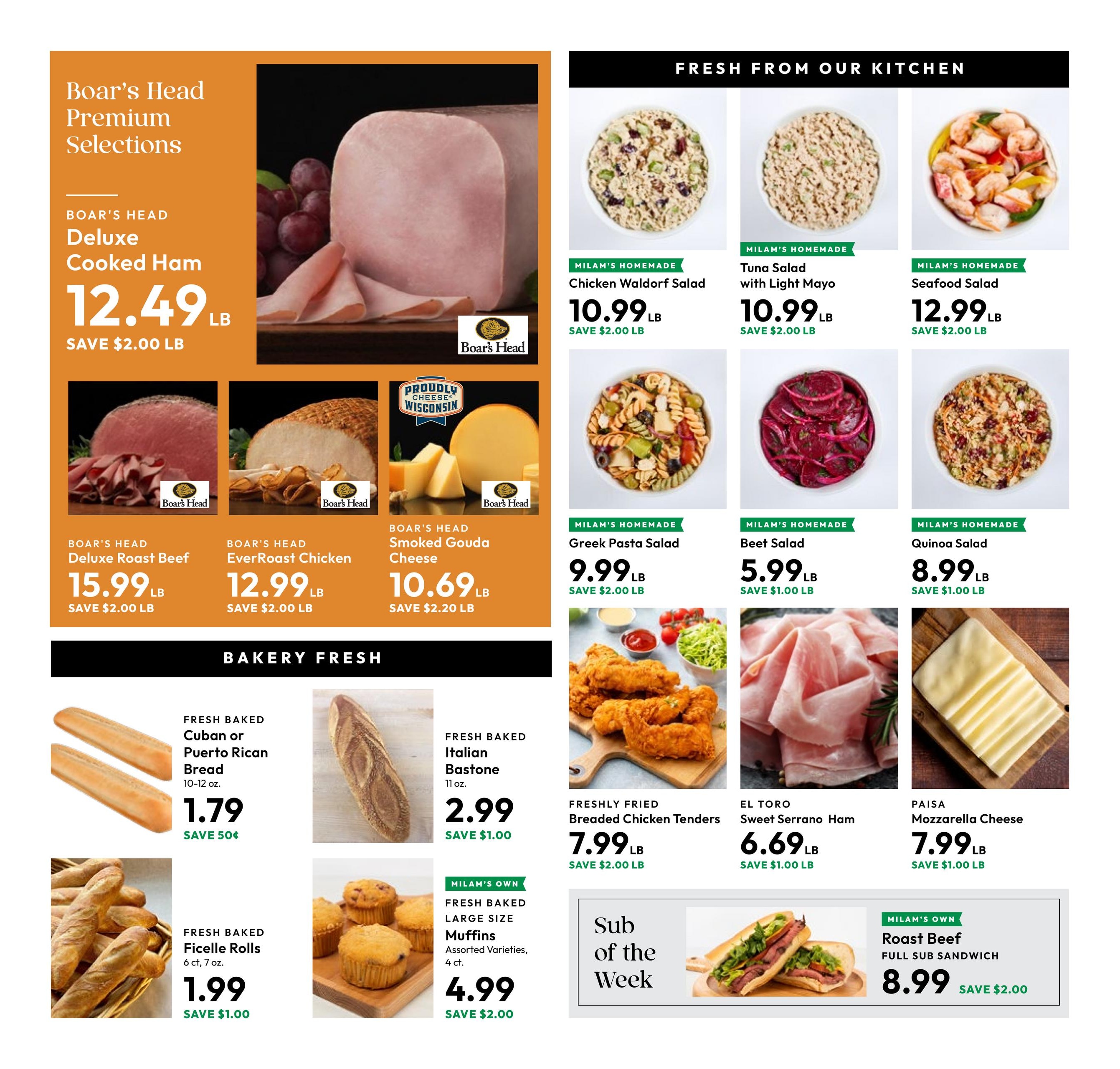 Milam's Markets Weekly Ad July 30 - August 12, 2026