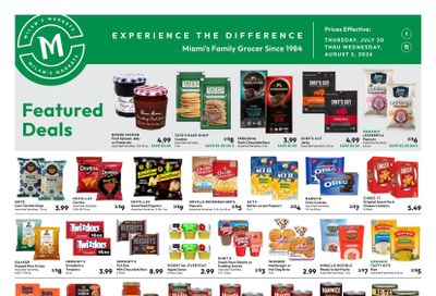 Milam's Markets Weekly Ad July 30 - August 5, 2026