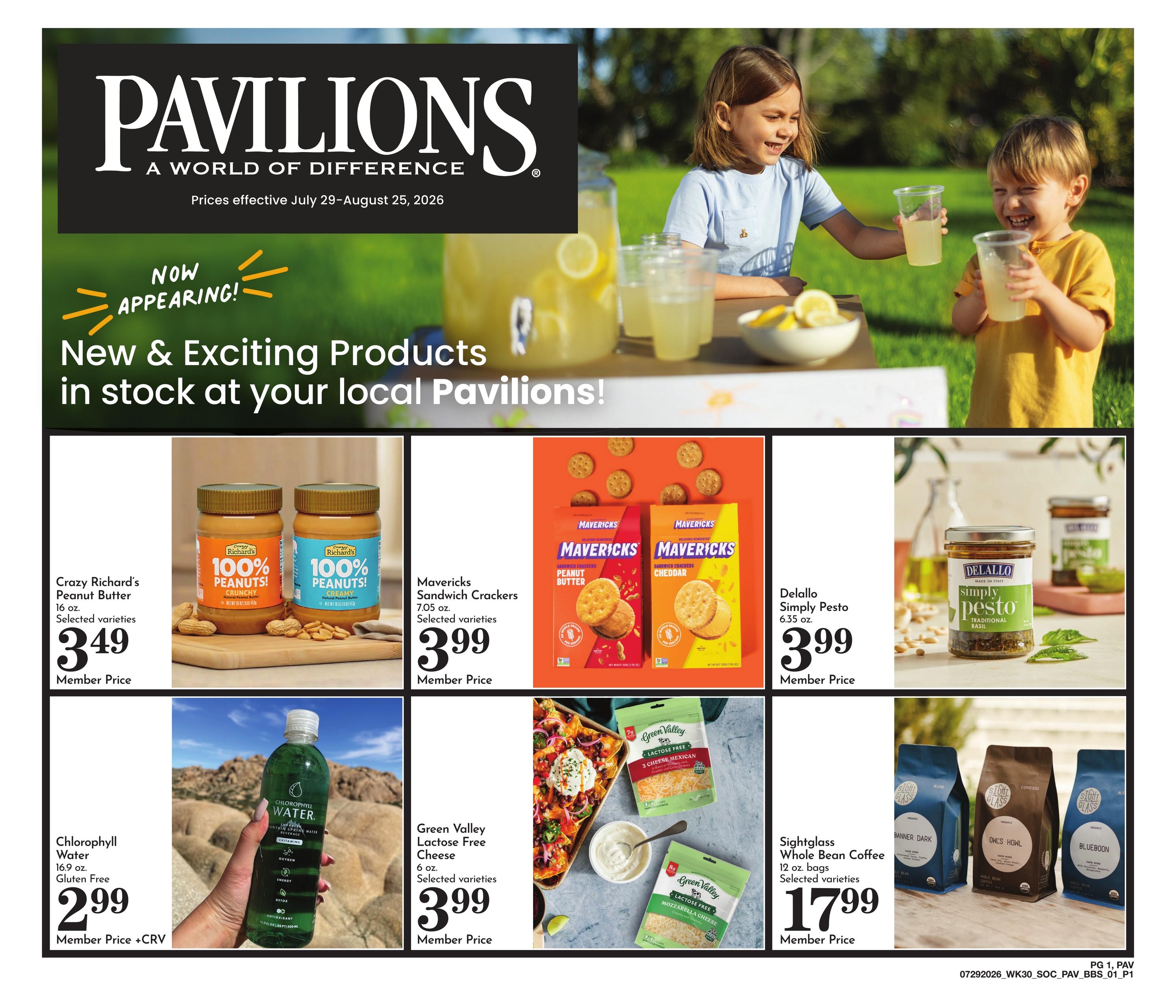 Pavilions Big Book of Savings Weekly Ad July 29 - August 25, 2026