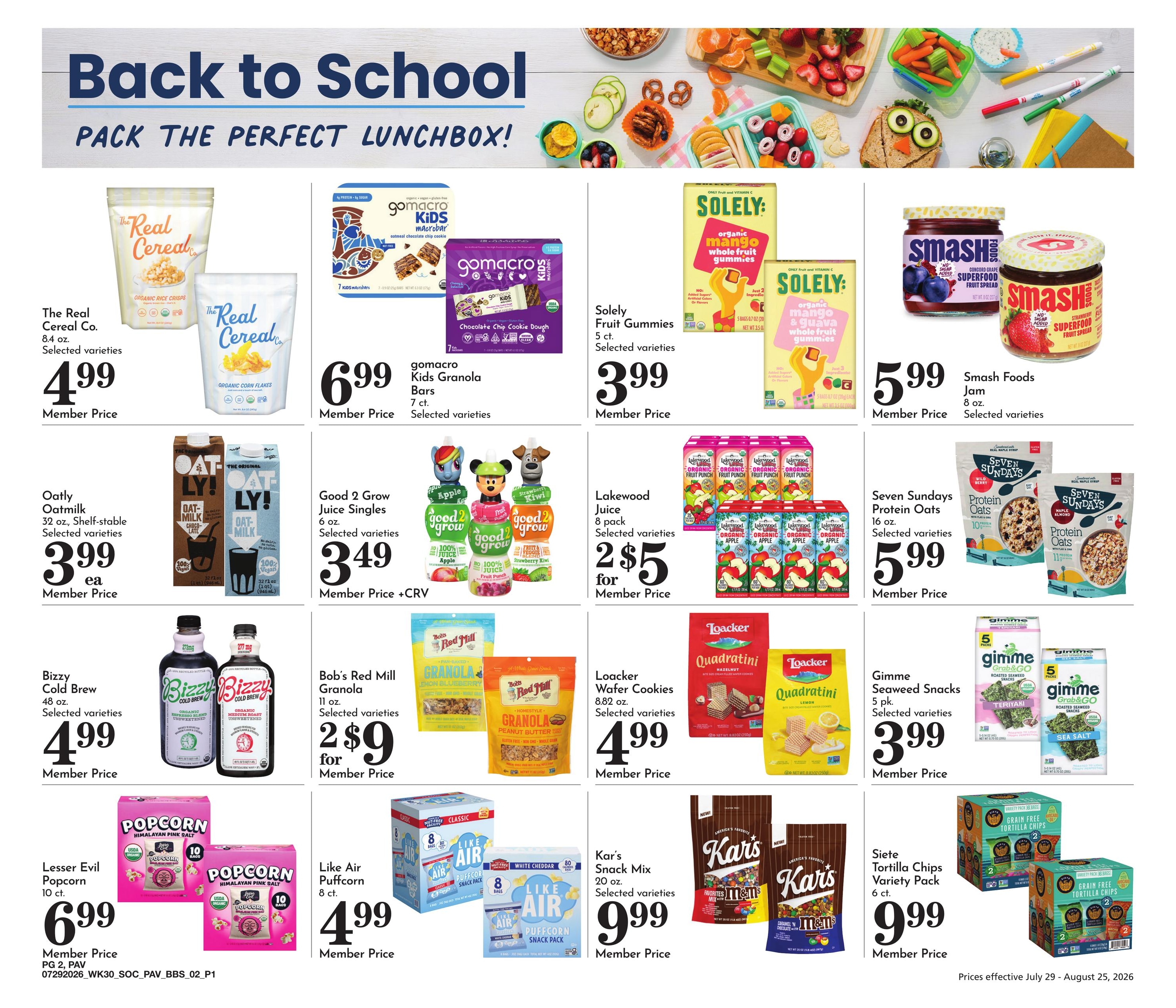 Pavilions Big Book of Savings Weekly Ad July 29 - August 25, 2026