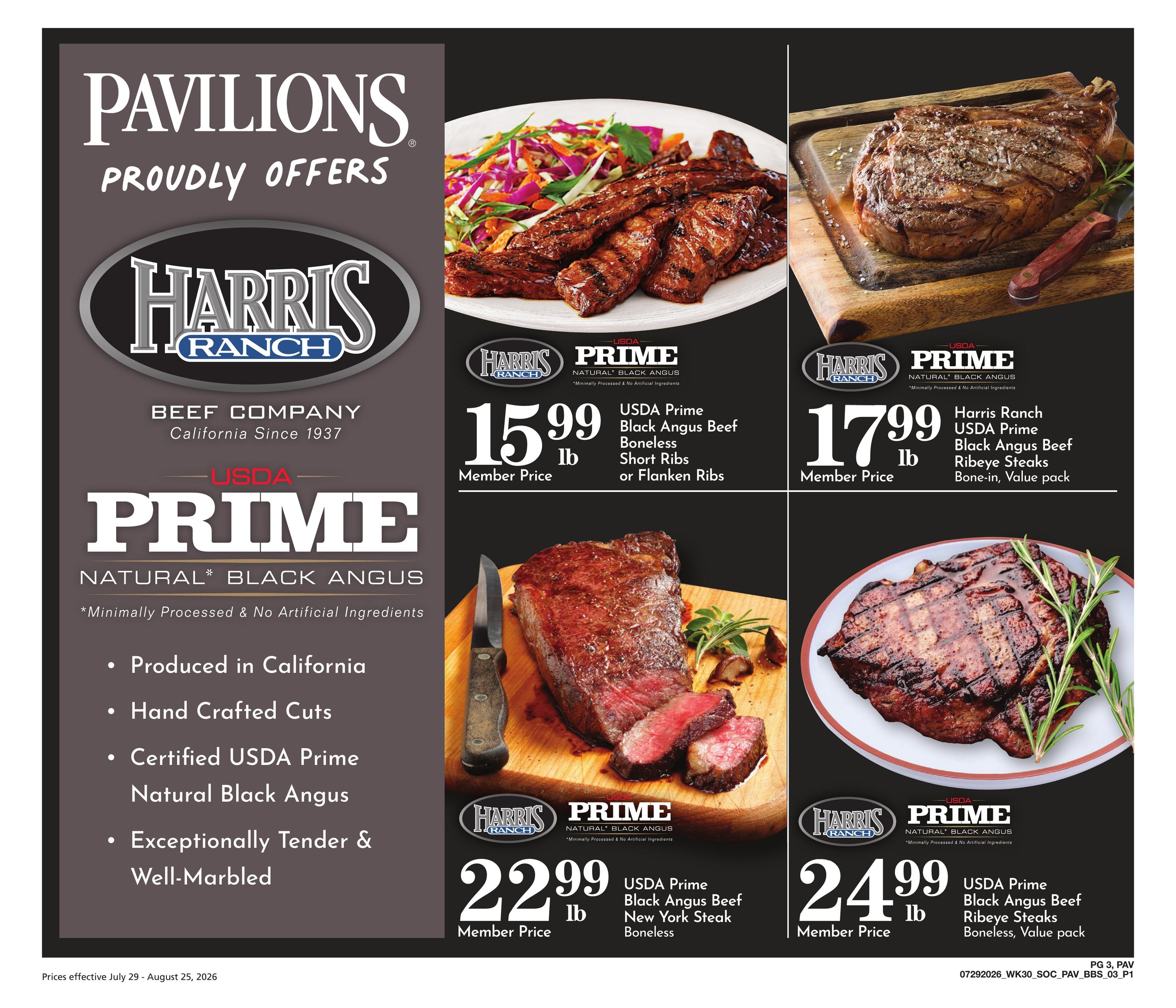 Pavilions Big Book of Savings Weekly Ad July 29 - August 25, 2026