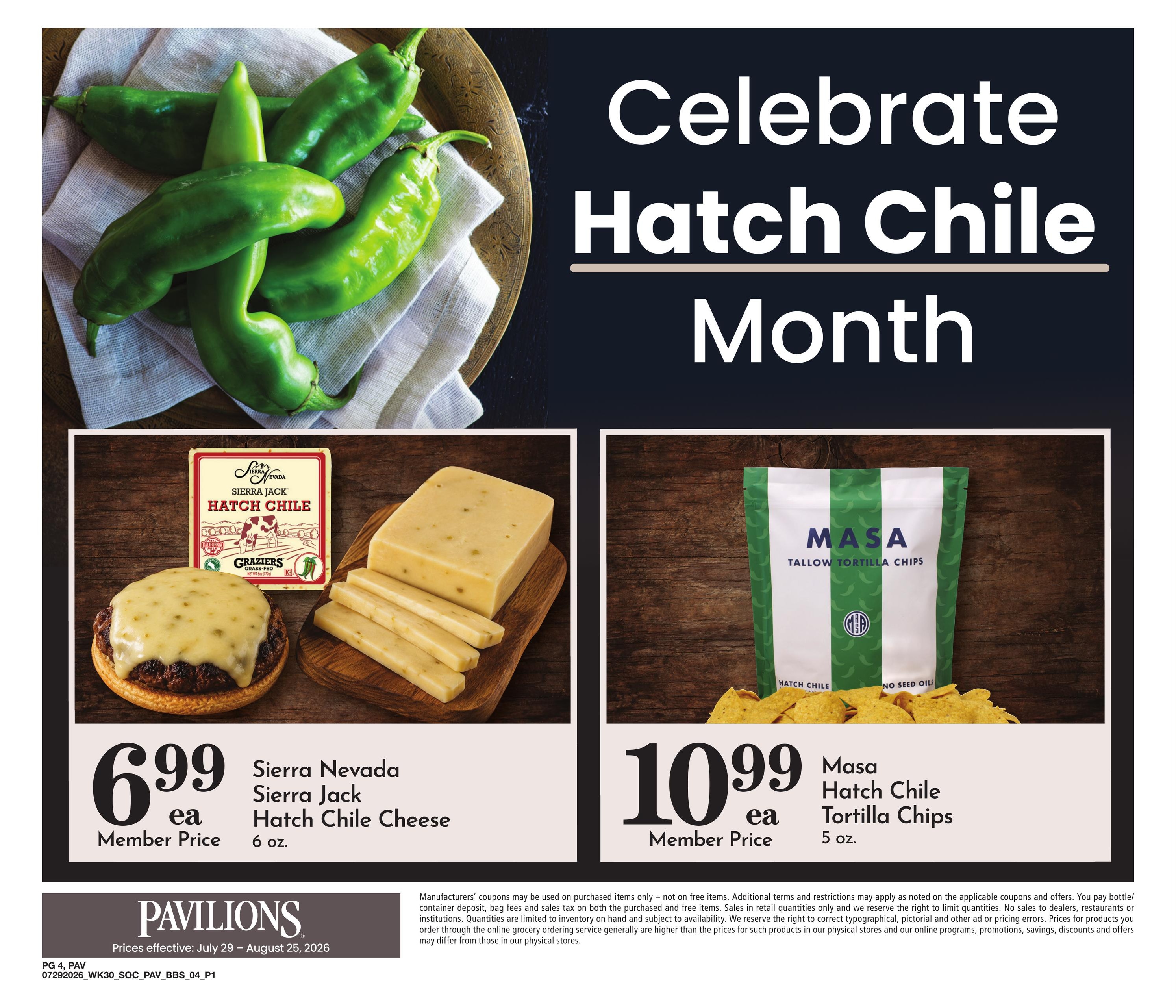 Pavilions Big Book of Savings Weekly Ad July 29 - August 25, 2026