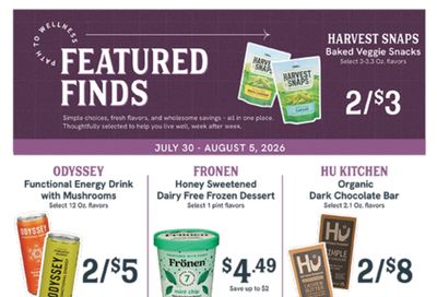Akin's Natural Foods Weekly Ad July 30 - August 5, 2026