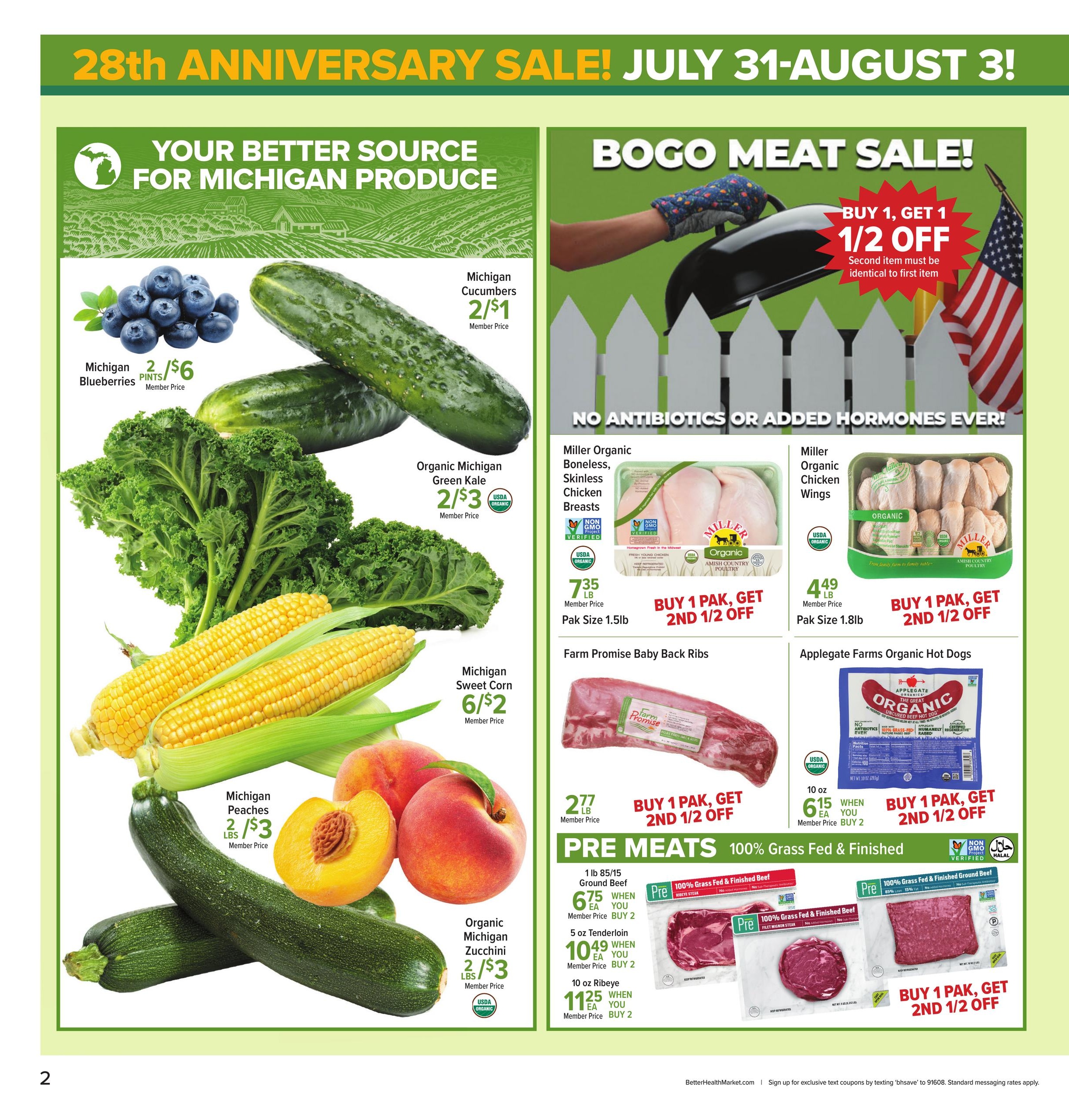Better Health Market Weekly Ad August 1 - 16, 2026