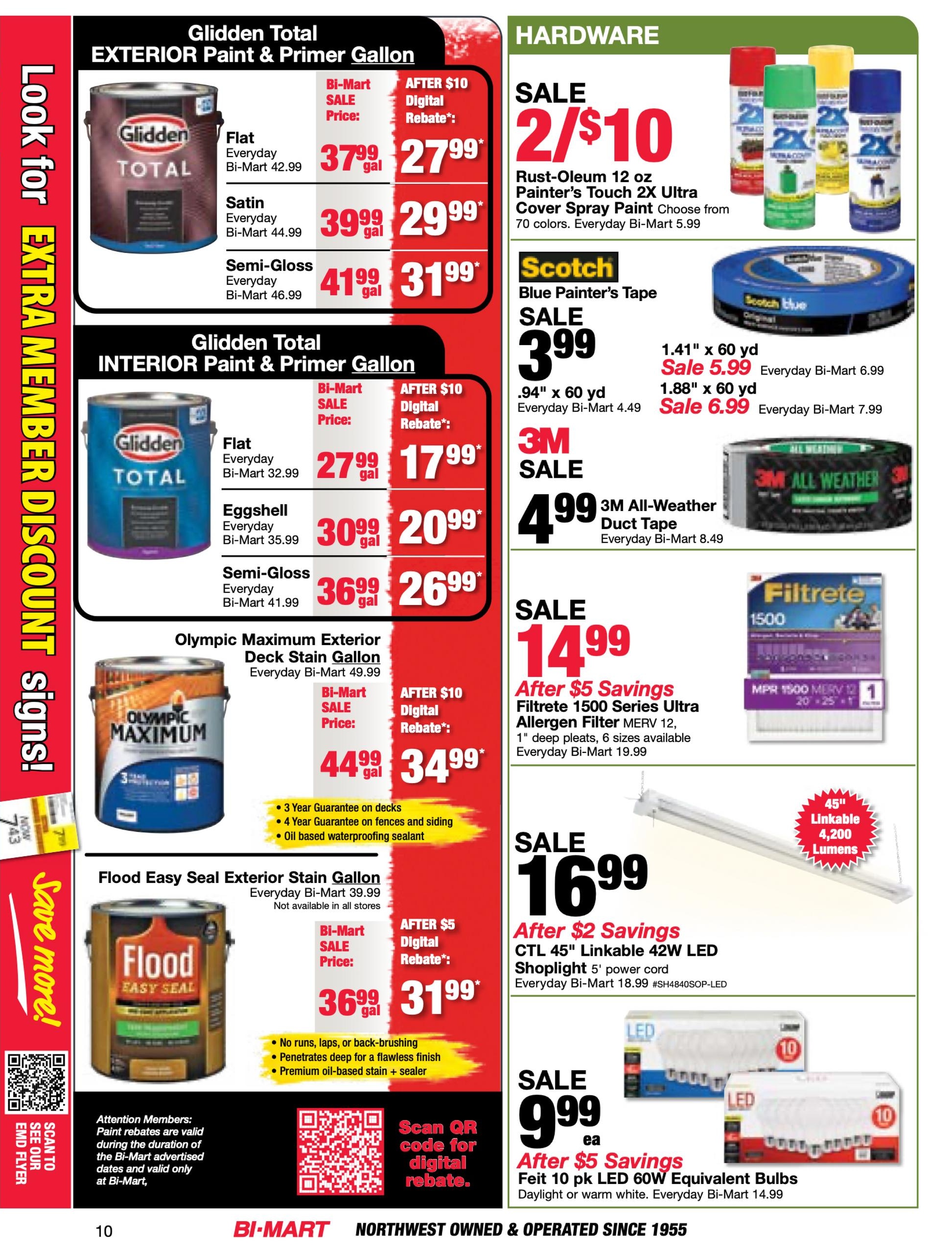 Bi-Mart (Redding Area, CA) Weekly Ad July 28 - August 17, 2026