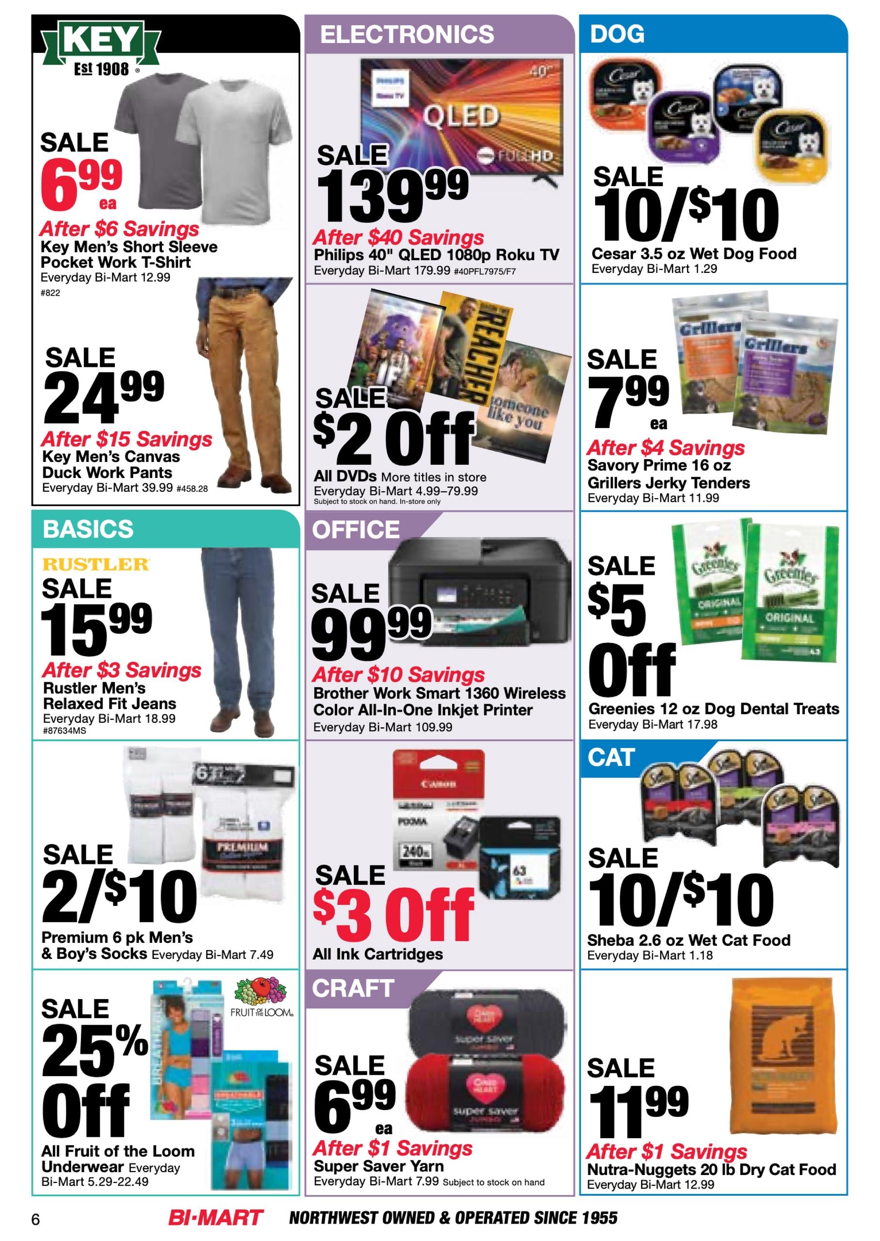 Bi-Mart (Redding Area, CA) Weekly Ad July 28 - August 17, 2026