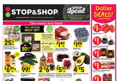 Stop & Shop (Hartford–Waterbury Area, CT) Weekly Ad July 31 - August 6, 2026