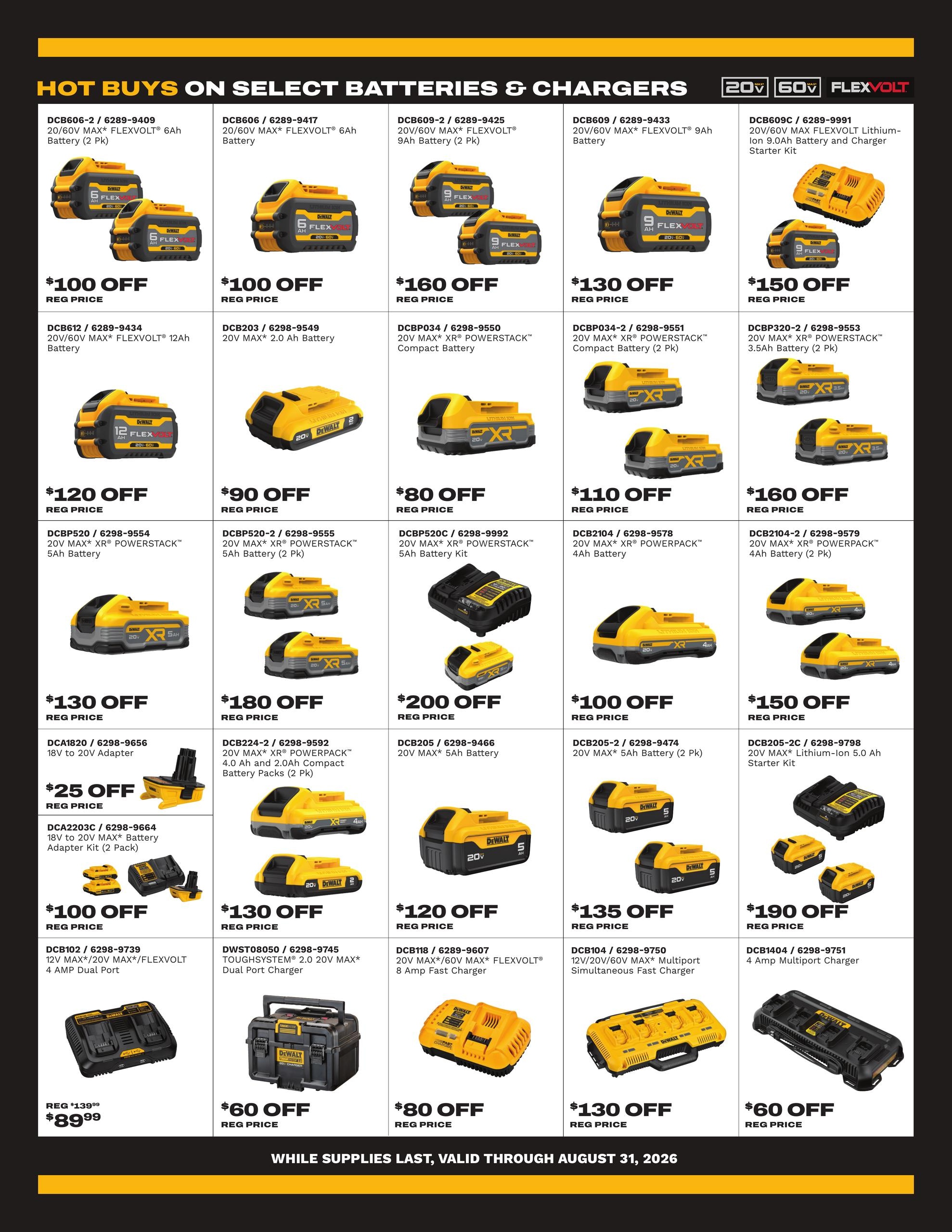 Bomgaars DEWALT Flipbook Weekly Ad July 28 - August 31, 2026