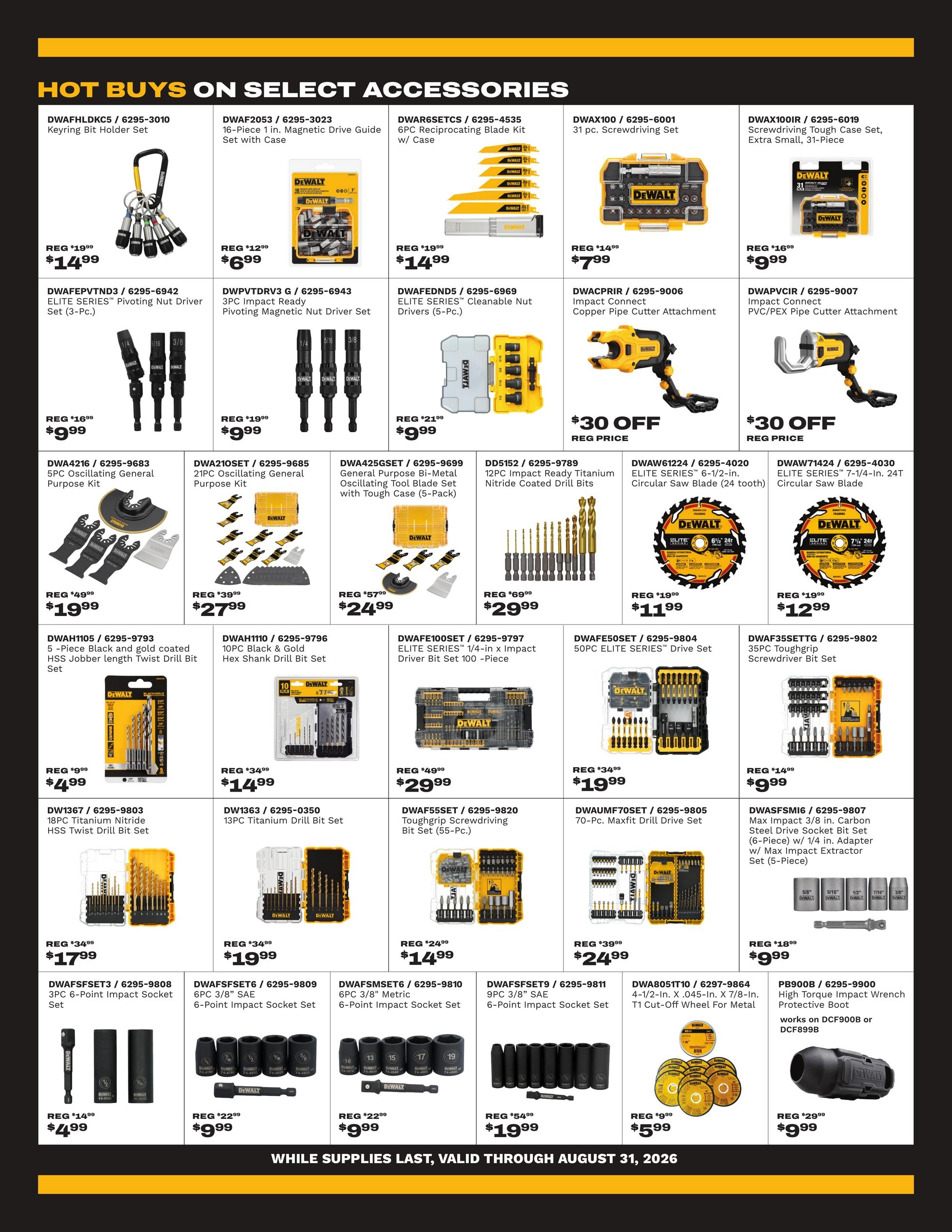 Bomgaars DEWALT Flipbook Weekly Ad July 28 - August 31, 2026