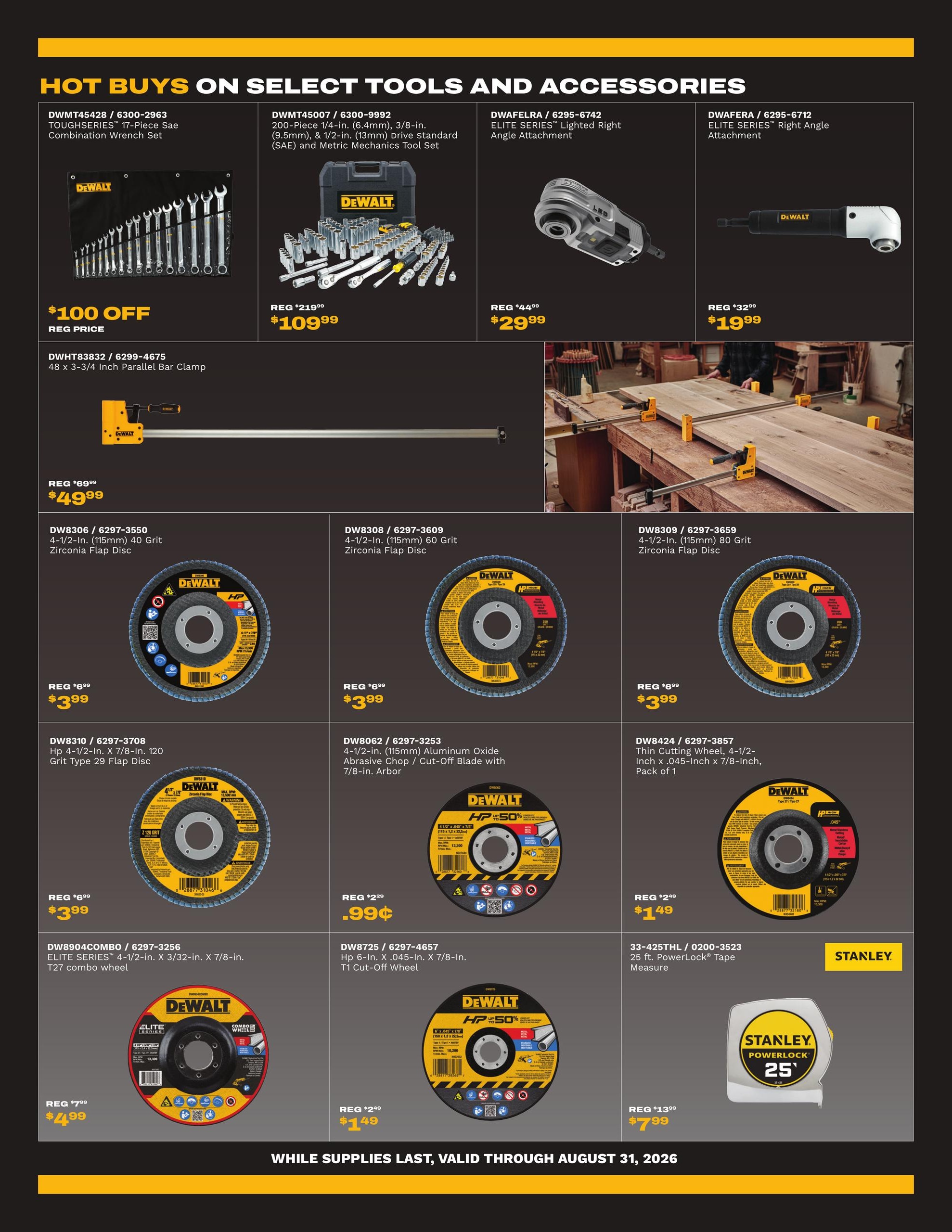Bomgaars DEWALT Flipbook Weekly Ad July 28 - August 31, 2026