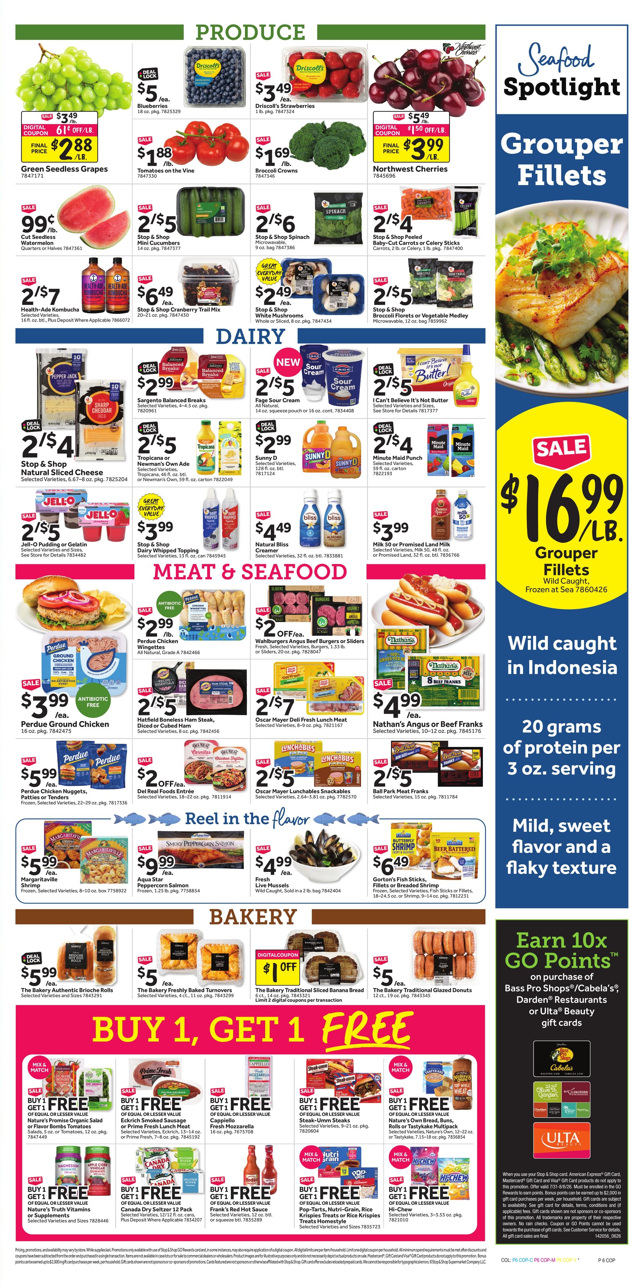 Stop & Shop Weekly Ad July 31 - August 6, 2026
