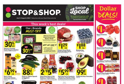 Stop & Shop Weekly Ad July 31 - August 6, 2026