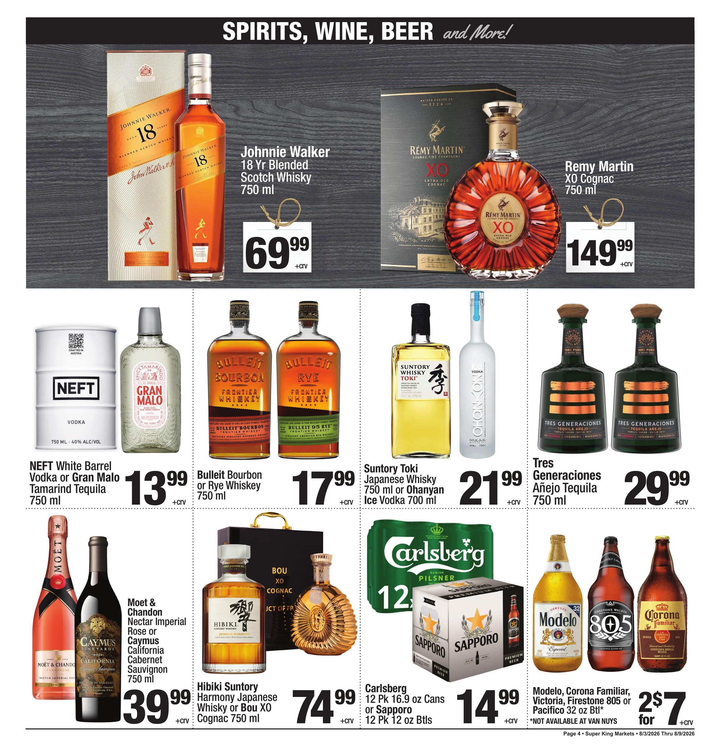 Super King Markets Weekly Ad August 3 - 9, 2026