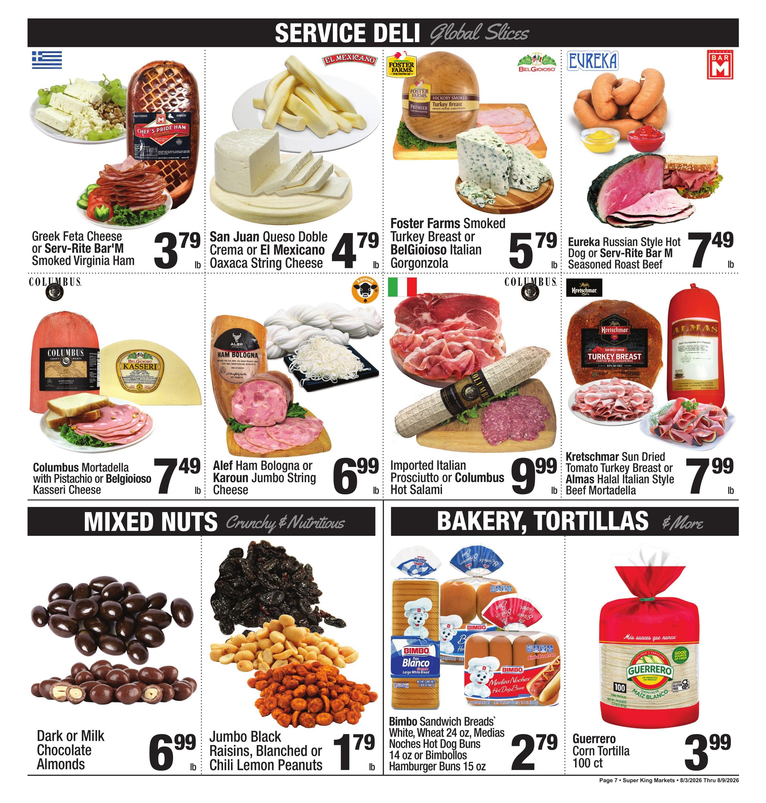 Super King Markets Weekly Ad August 3 - 9, 2026