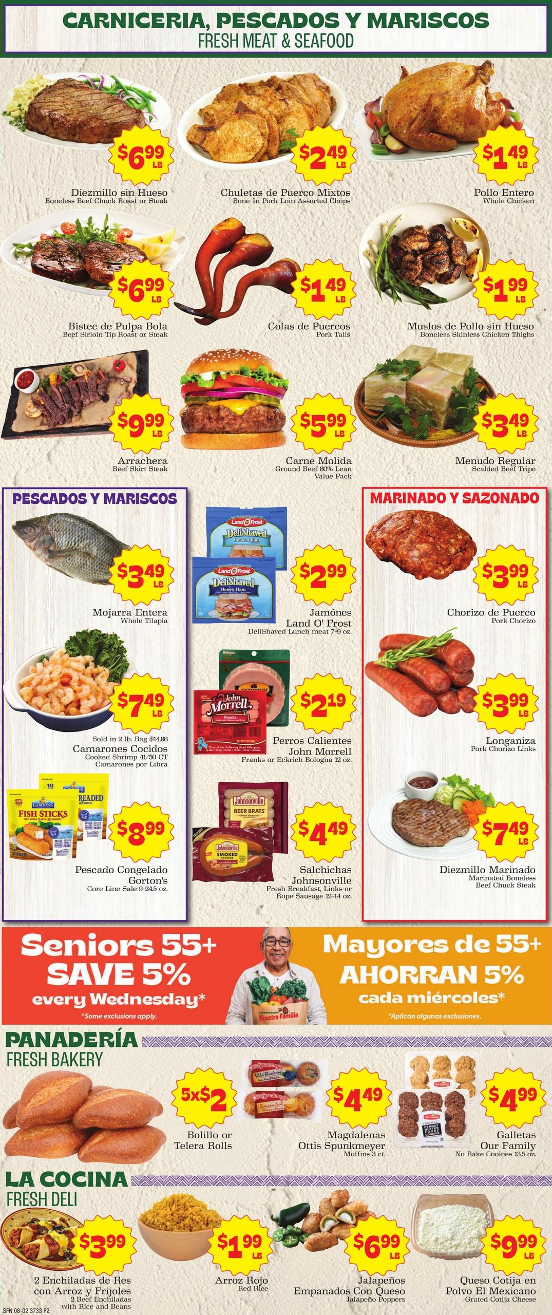 Supermercado Nuestra Familia Weekly Ad August 2 - 8, 2026