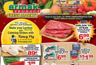 Cermak Produce Weekly Ad July 30 - August 12, 2026