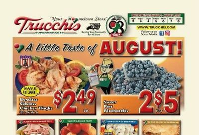 Trucchis Weekly Ad August 2 - 8, 2026
