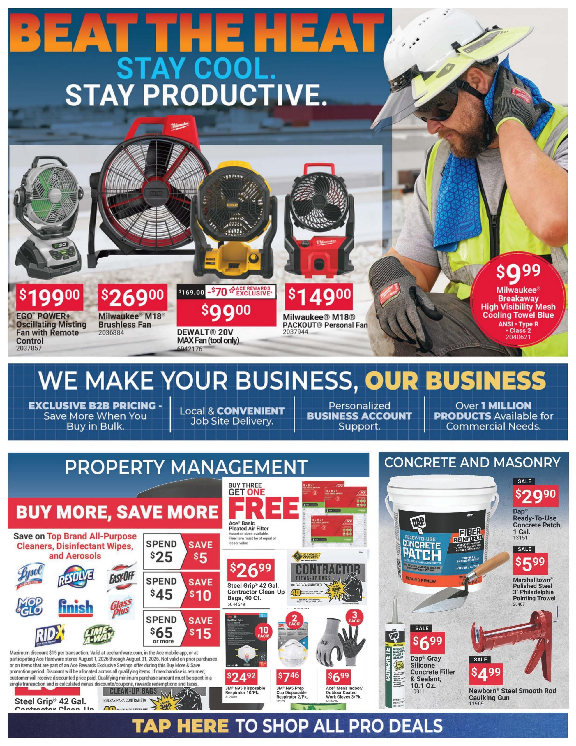 Costello's Ace Weekly Ad August 1 - 31, 2026