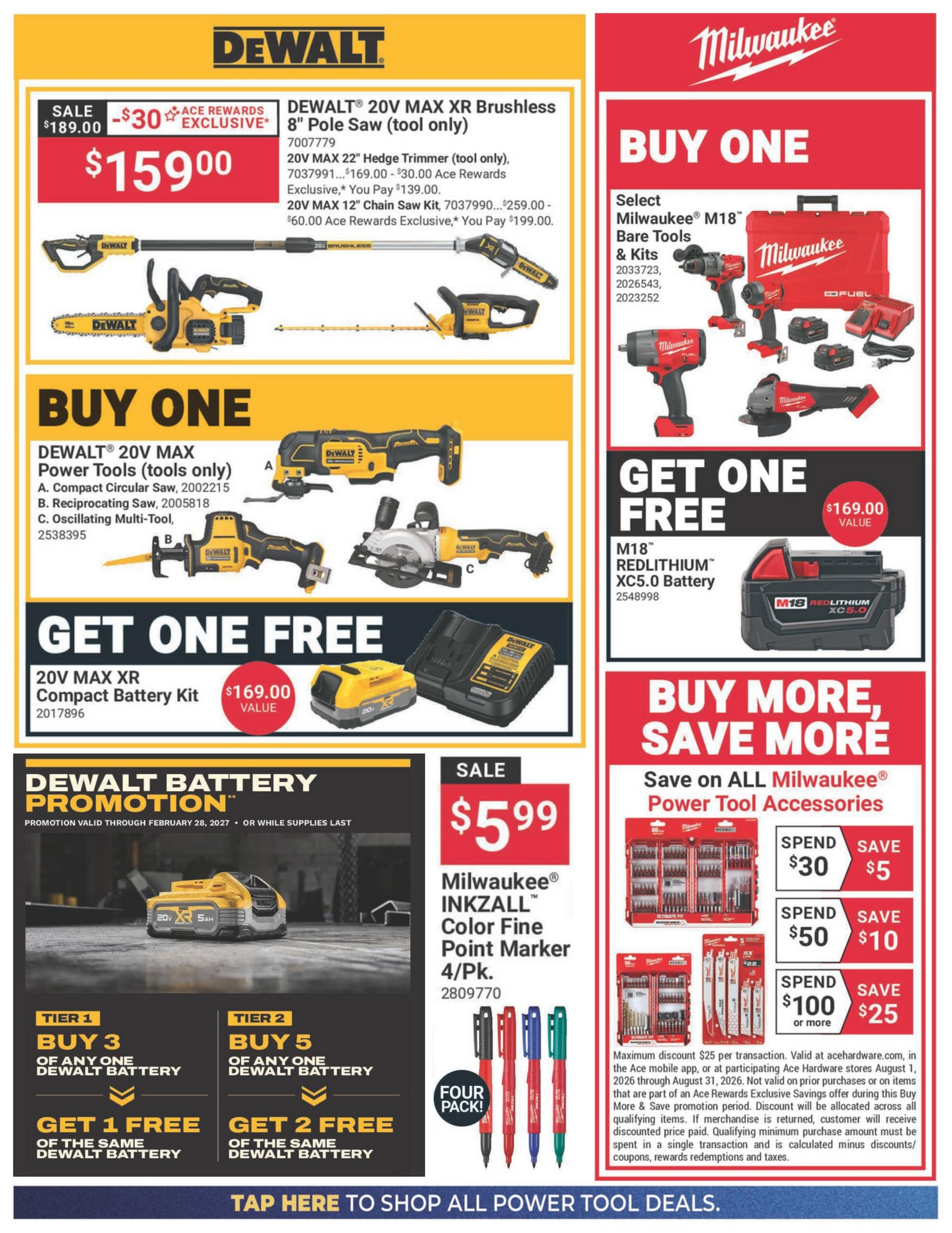 Costello's Ace Weekly Ad August 1 - 31, 2026