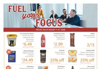 Earth Origins Weekly Ad July 30 - August 5, 2026