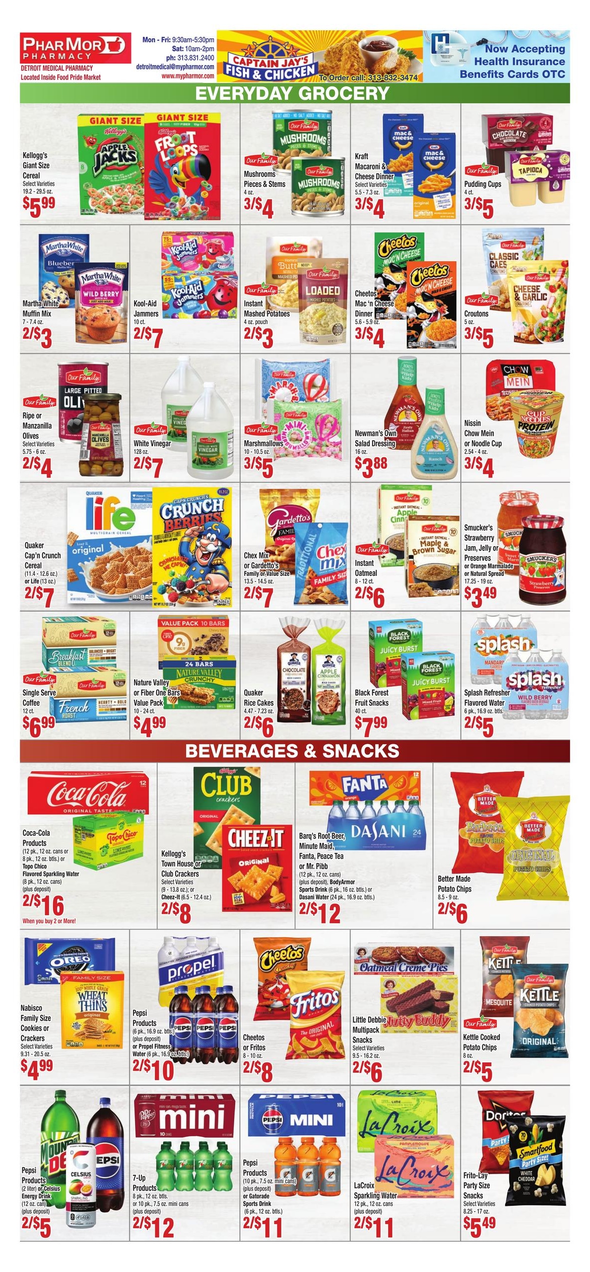 Food Pride Market (Detroit–Dearborn Area, MI) Weekly Ad July 29 - August 11, 2026