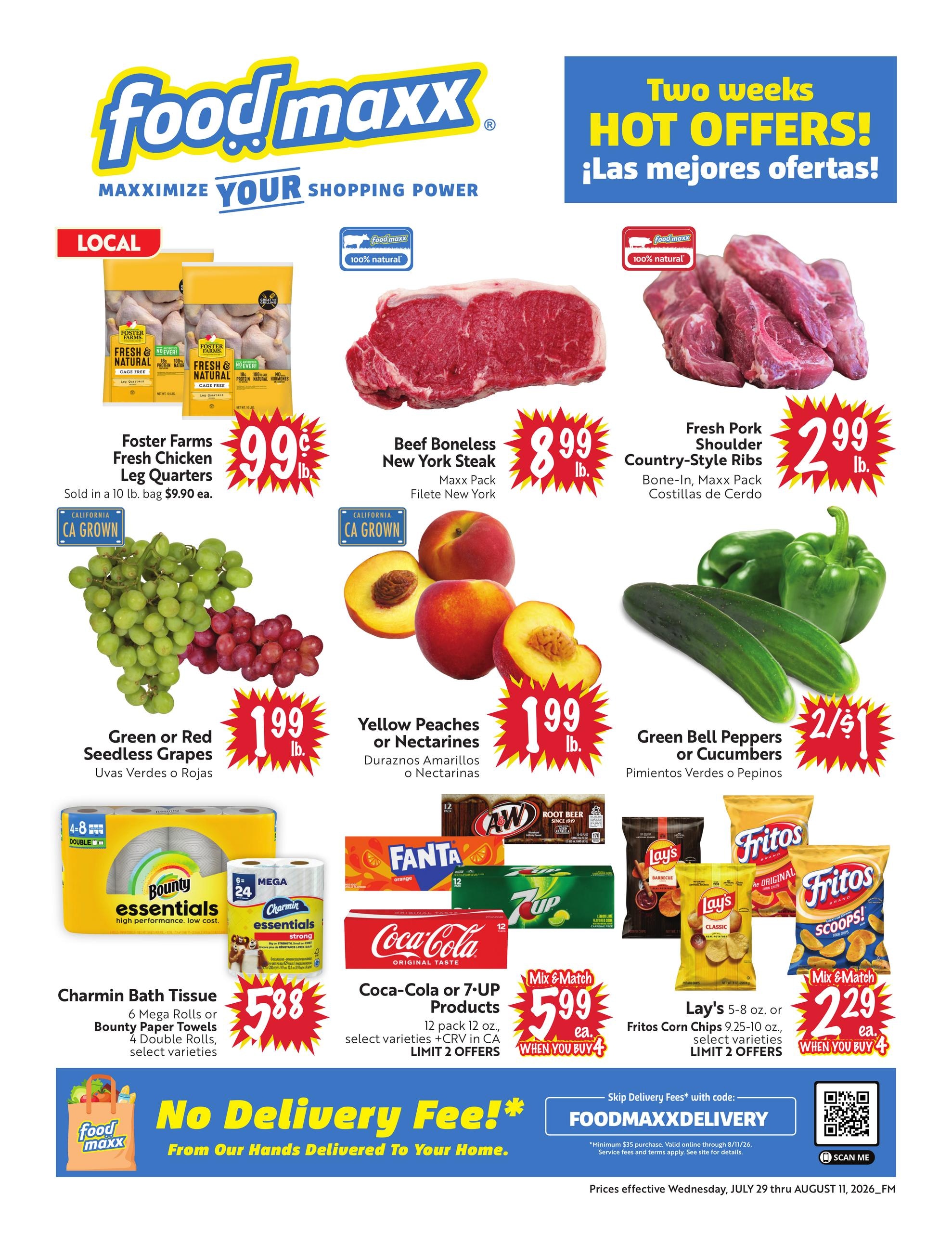 FoodMaxx Weekly Ad July 29 - August 11, 2026
