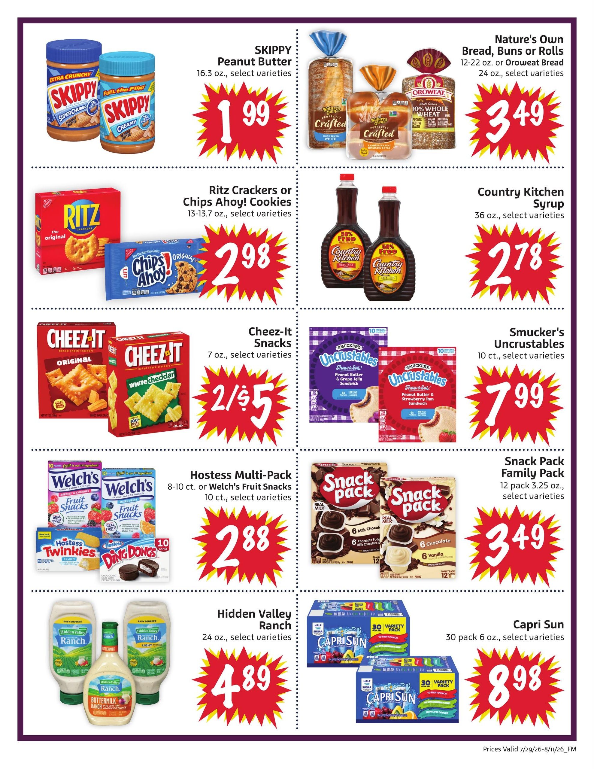 FoodMaxx Weekly Ad July 29 - August 11, 2026