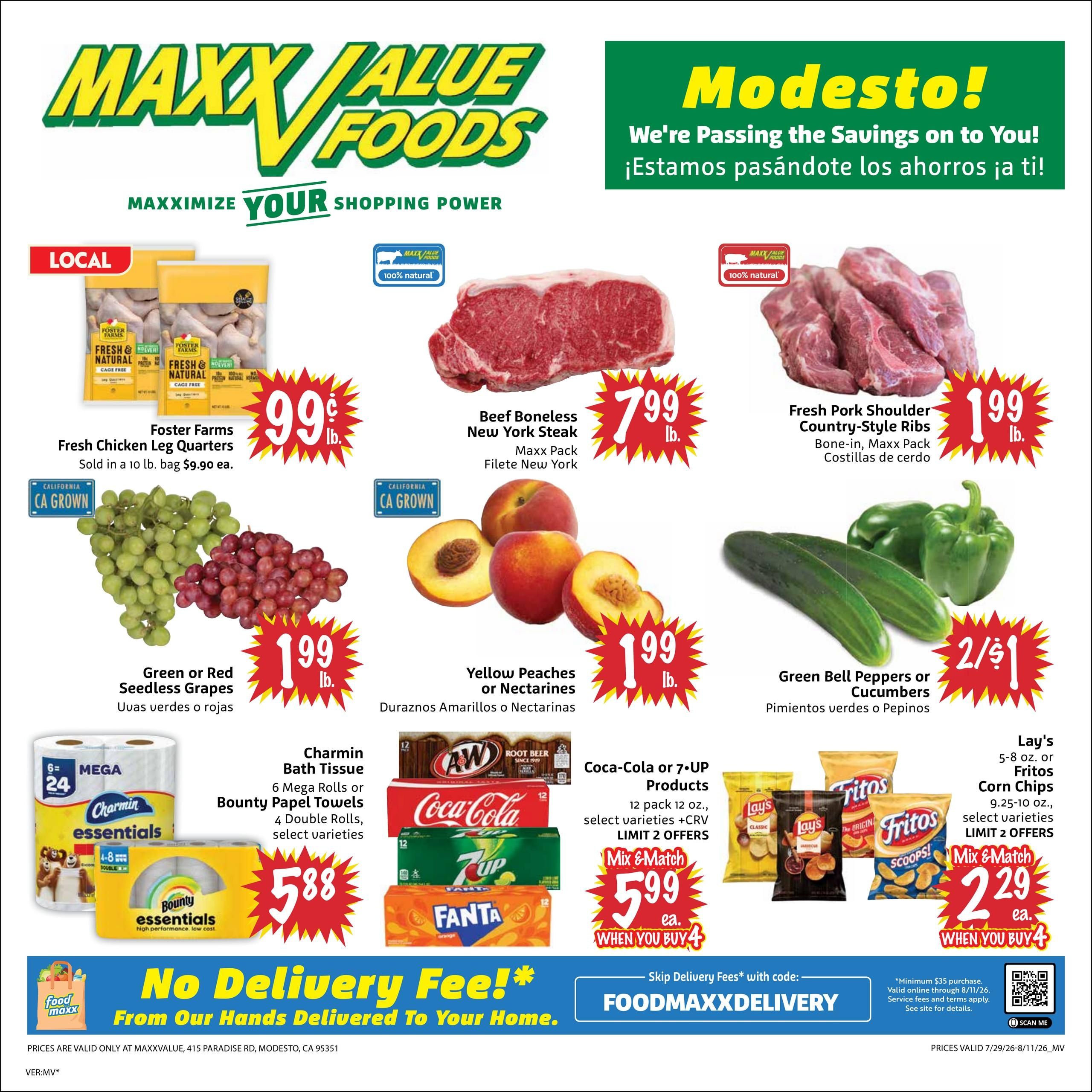FoodMaxx Weekly Ad July 29 - August 11, 2026