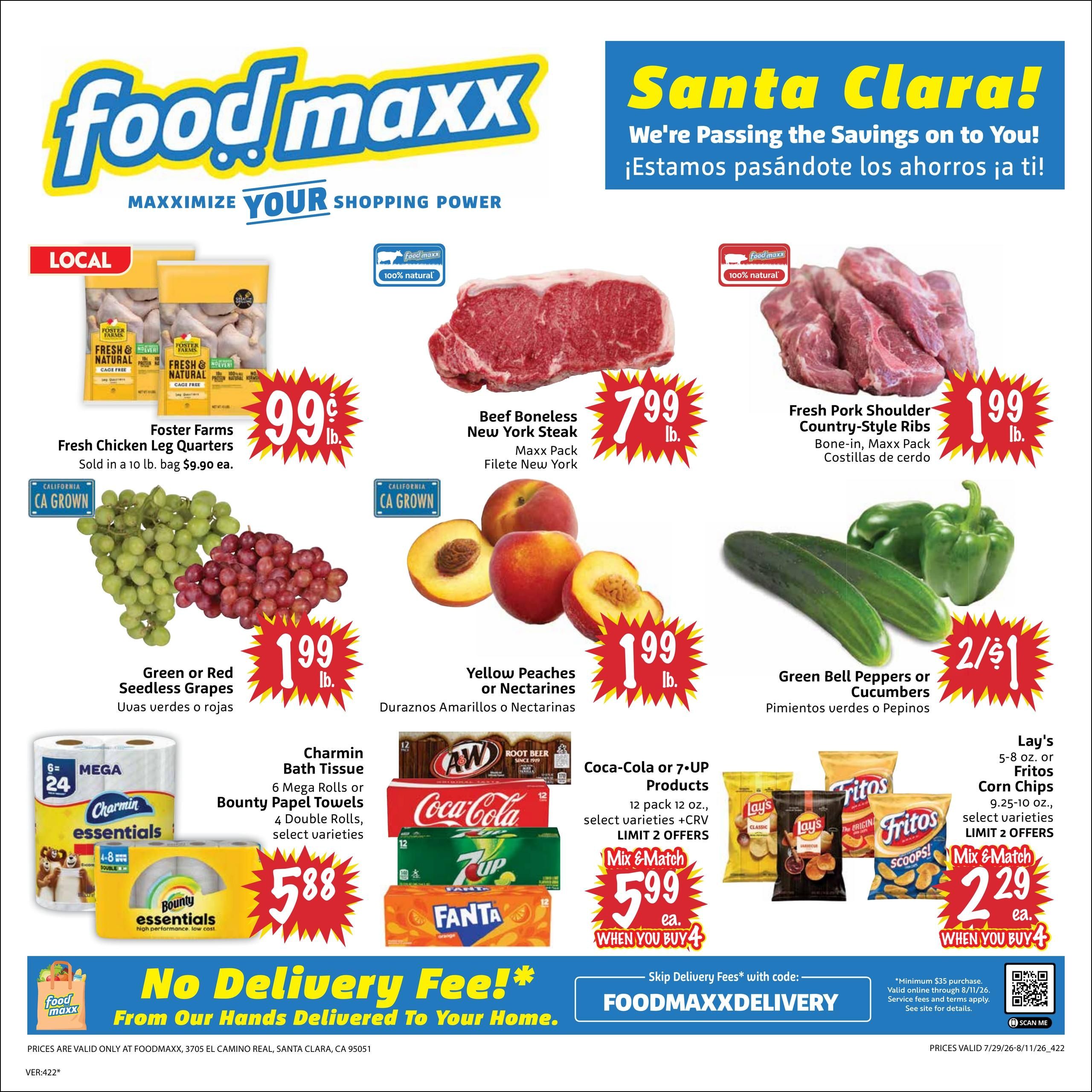 FoodMaxx Weekly Ad July 29 - August 11, 2026
